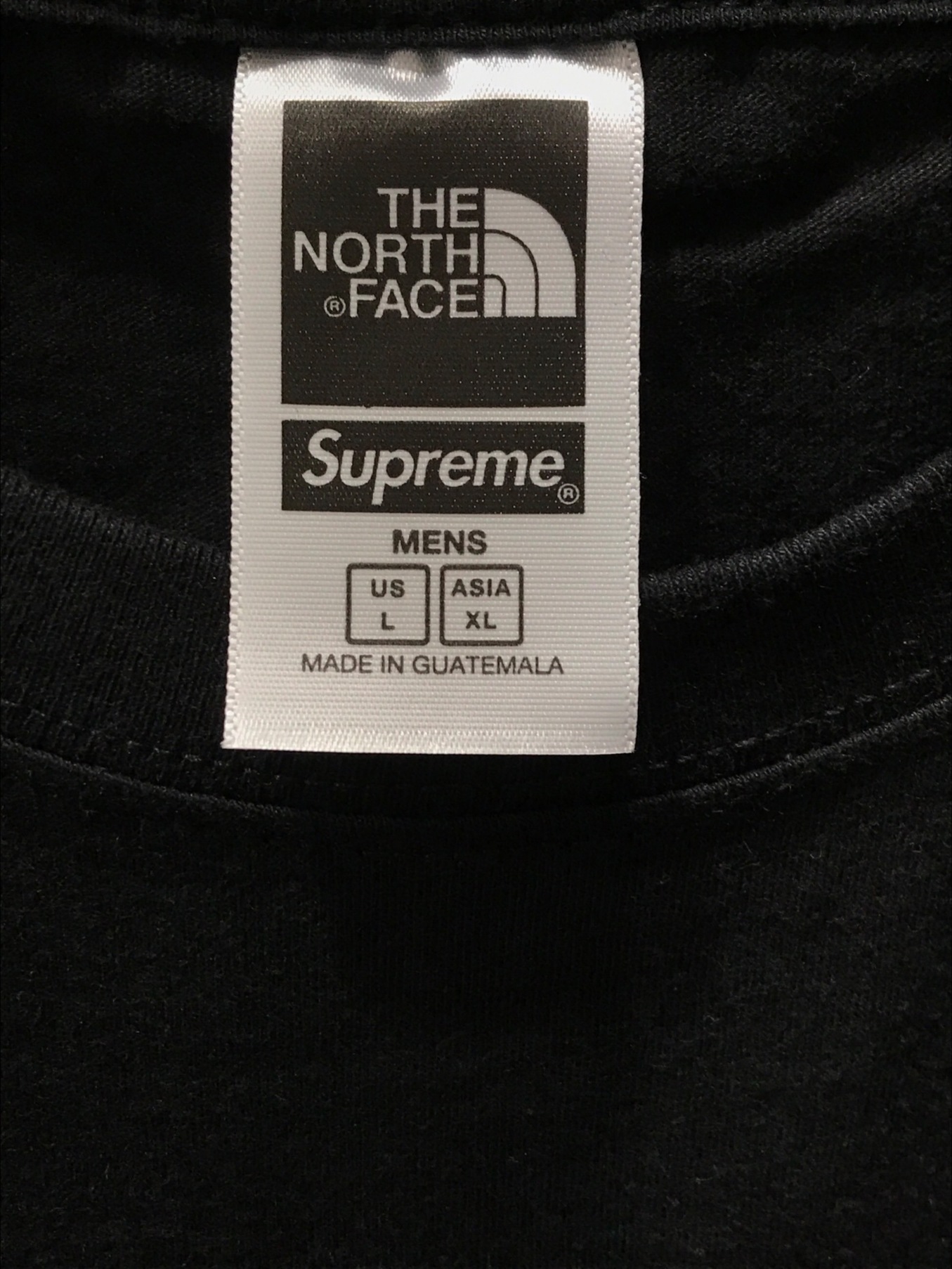 Supreme / The North Face Tシャツ 黒　LサイズTシャツ/カットソー(半袖/袖なし)