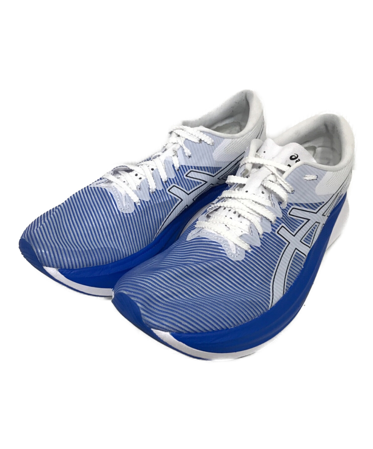 中古・古着通販】asics (アシックス) S4 スニーカー ブルー×ホワイト