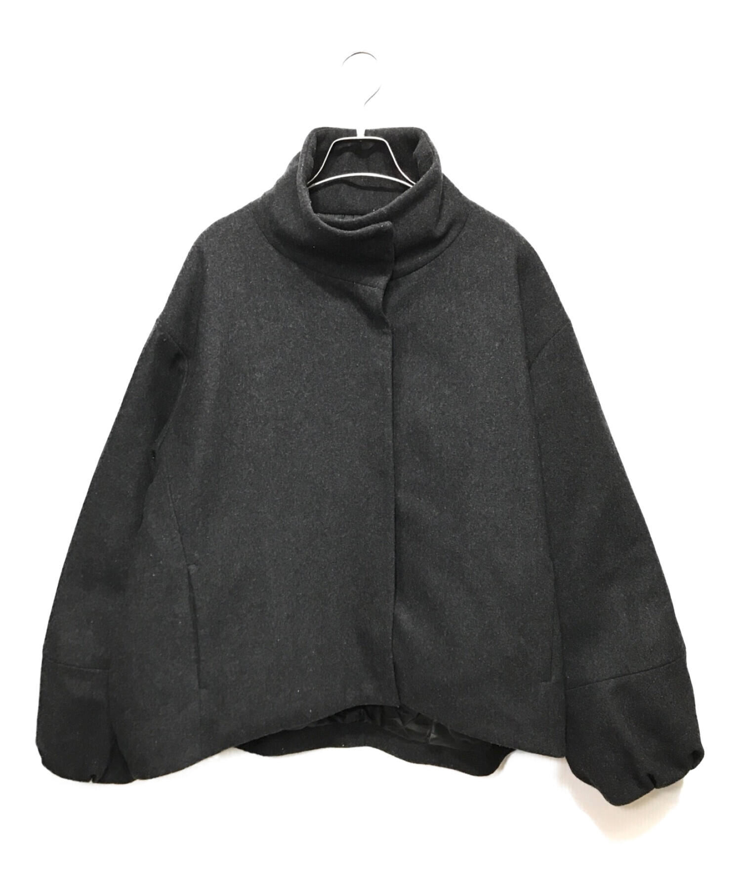 MARW UNITED ARROWS (マルゥ ユナイテッドアローズ) スタンドカラージャケット グレー サイズ:38