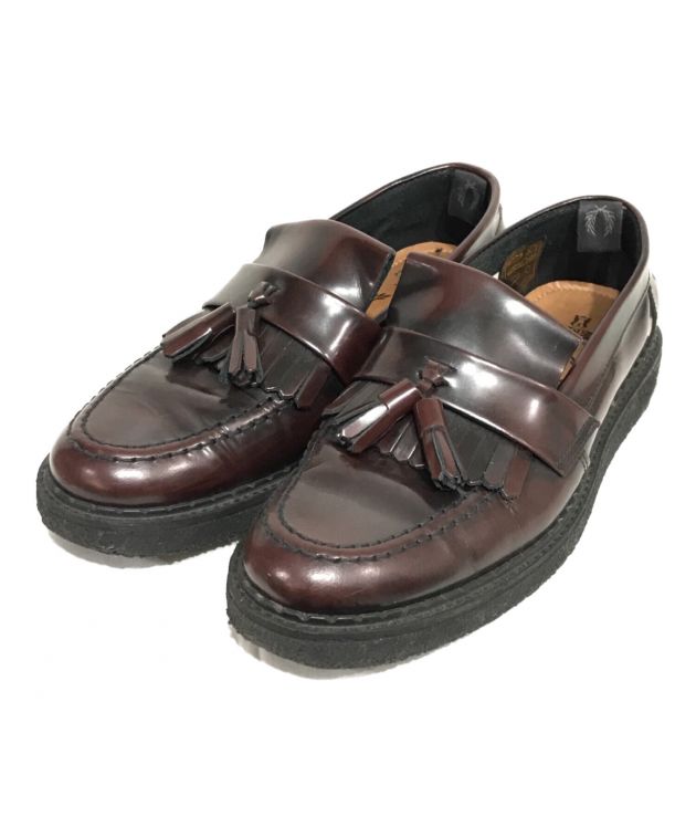 中古・古着通販】GEORGE COX (ジョージコックス) FRED PERRY (フレッドペリー) FRED PERRY X GEORGE COX  TASSEL LOAFER コラボタッセルローファー ブラウン サイズ: UK5｜ブランド・古着通販 トレファク公式【TREFAC  FASHION】スマホサイト