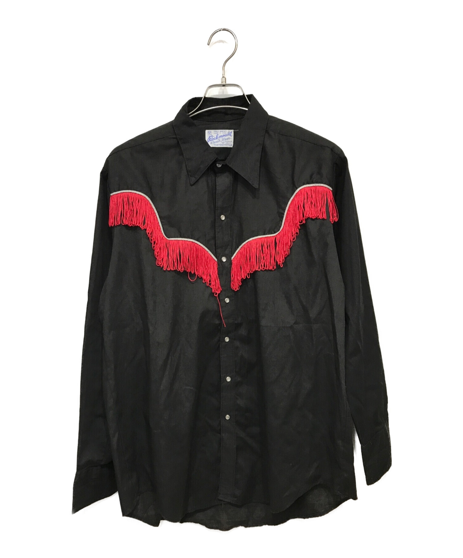 Rockmount Ranch Wear (ロックマウントランチウェア) USA製 ウエスタンシャツ ブラック サイズ:記載なし