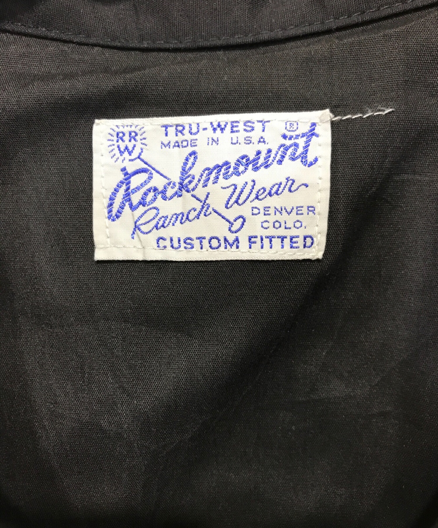 中古・古着通販】Rockmount Ranch Wear (ロックマウントランチウェア