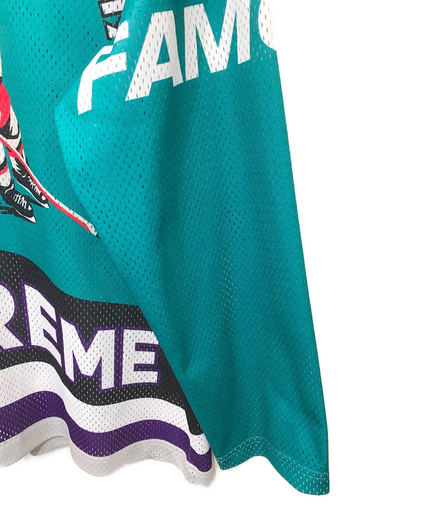 SUPREME (シュプリーム) Crossover Hockey Jersey クロスオーバー ホッケージャージー カットソー グリーン サイズ:S