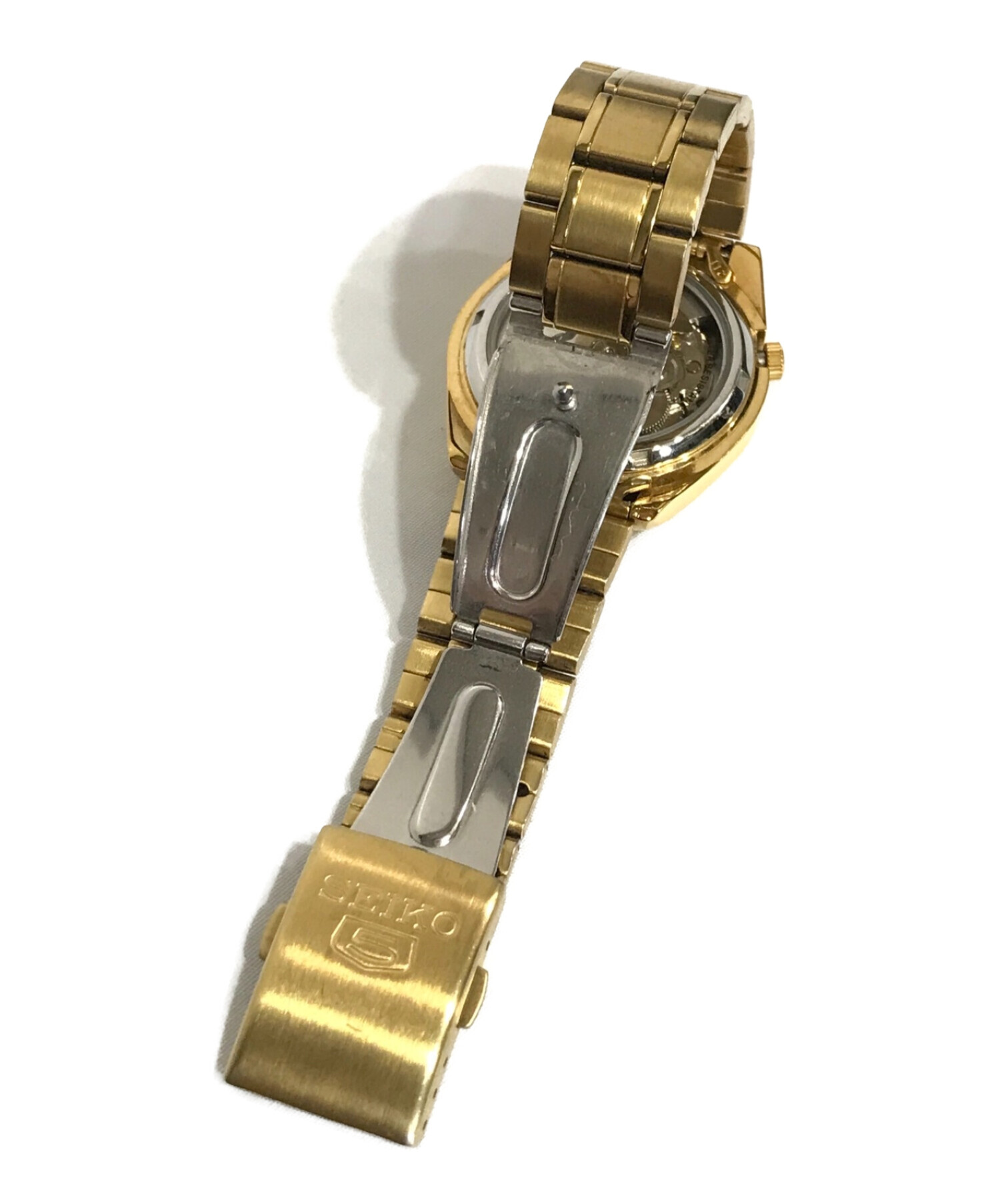 SEIKO (セイコー) セイコー5 7S26-01V0 自動巻腕時計 ゴールド サイズ:記載なし