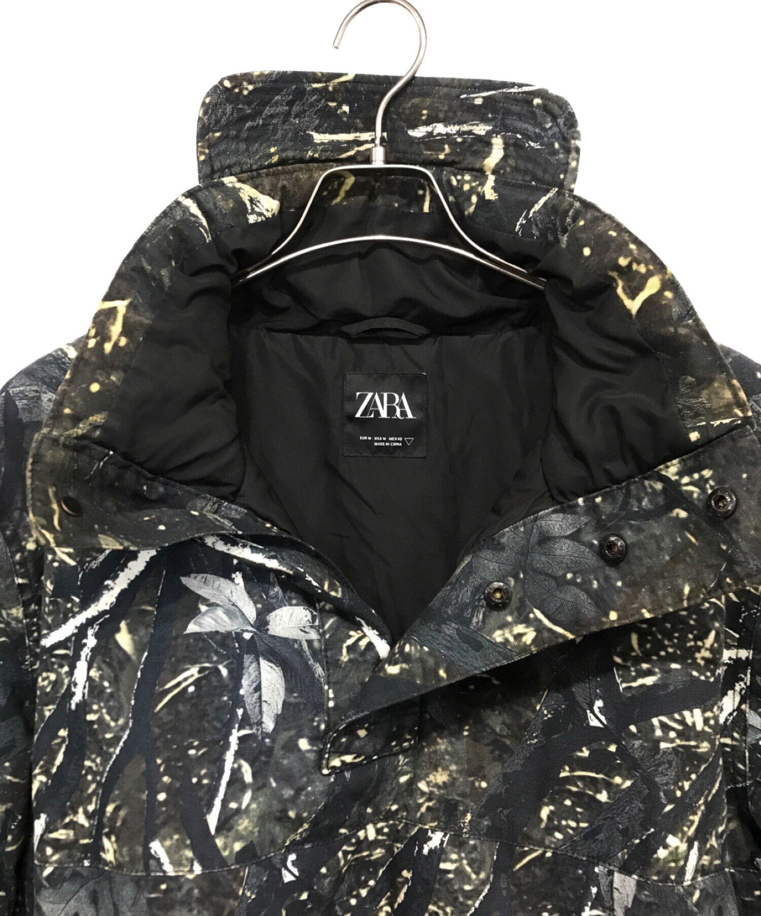 中古・古着通販】ZARA (ザラ) ツリーカモアノラックパーカー グレー