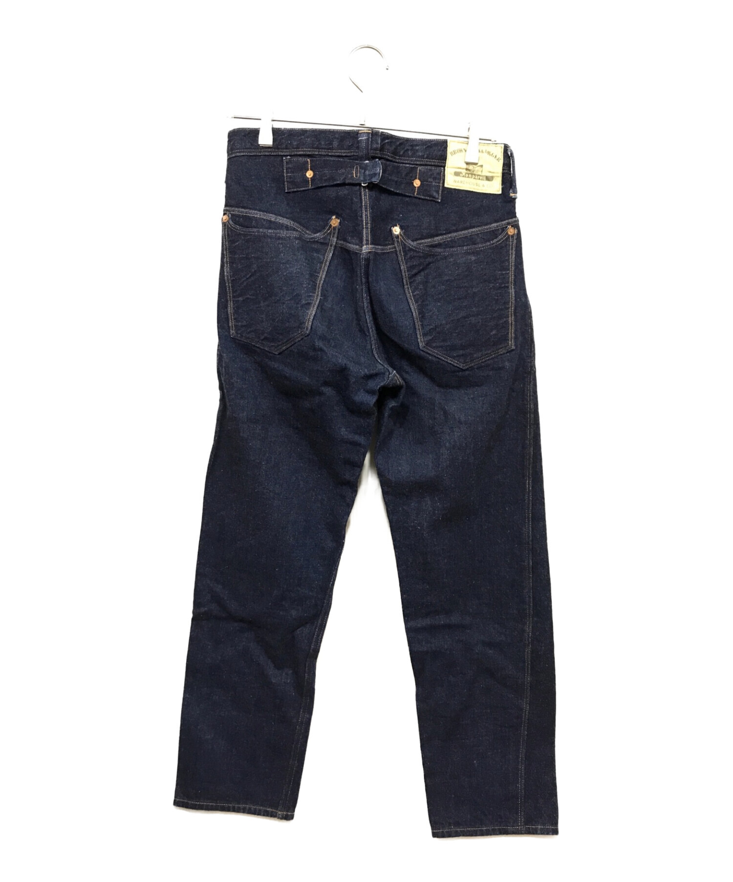 WAREHOUSE (ウエアハウス) BEAMS PLUS (ビームスプラス) 別注 NONPAREIL WAIST OVERALL デニムパンツ  ブルー サイズ:W30