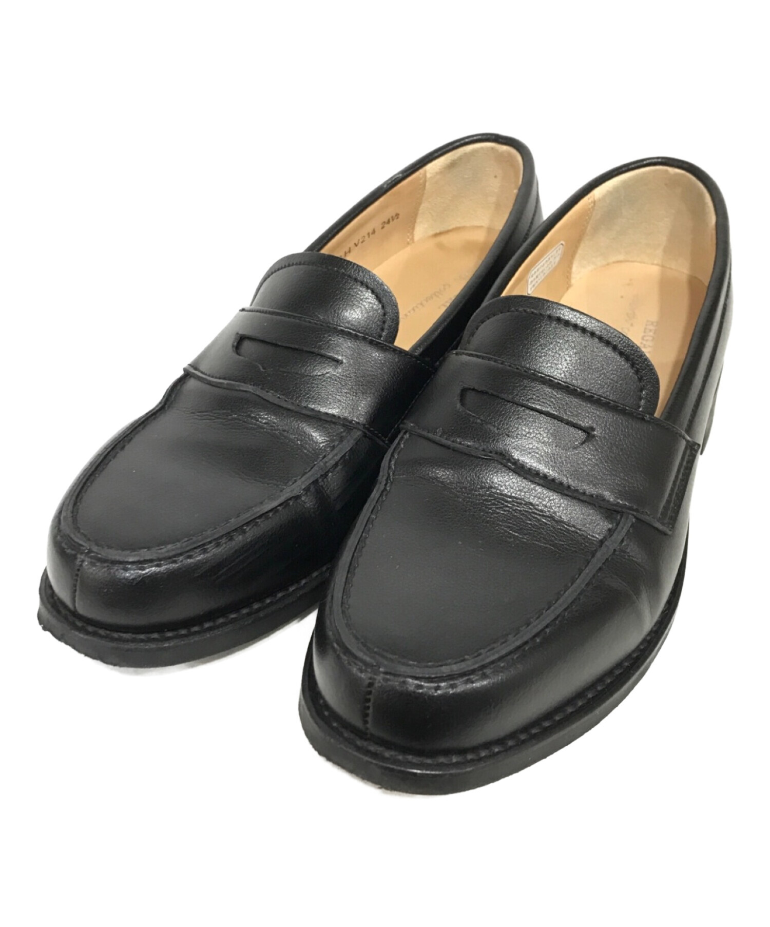 カラーブラック黒REGAL Worth コレクション  革靴 ブラック(25.0EEE)