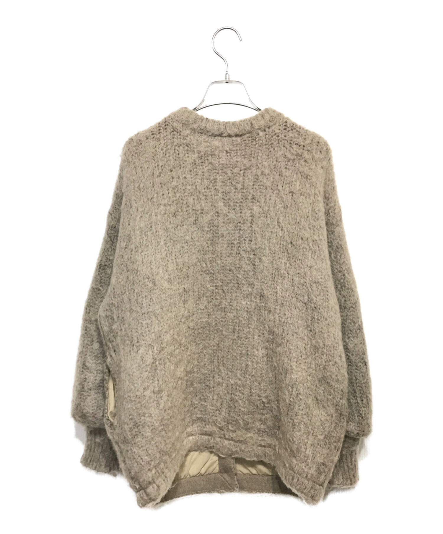 中古・古着通販】Ameri (アメリ) 2WAY MOHAIR SHAGGY KNIT