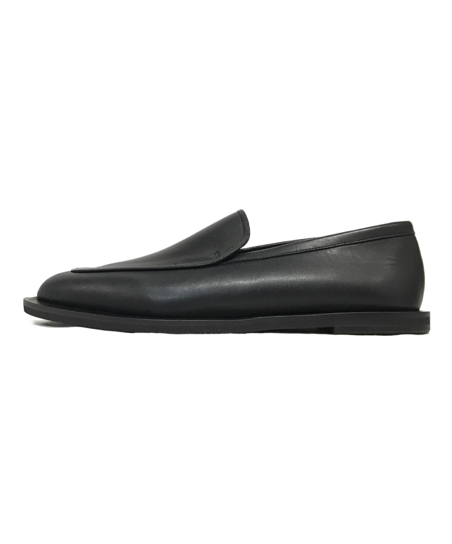 quartierglam (カルチェグラム) EDGE LOAFERS エッジローファー ブラック サイズ:36