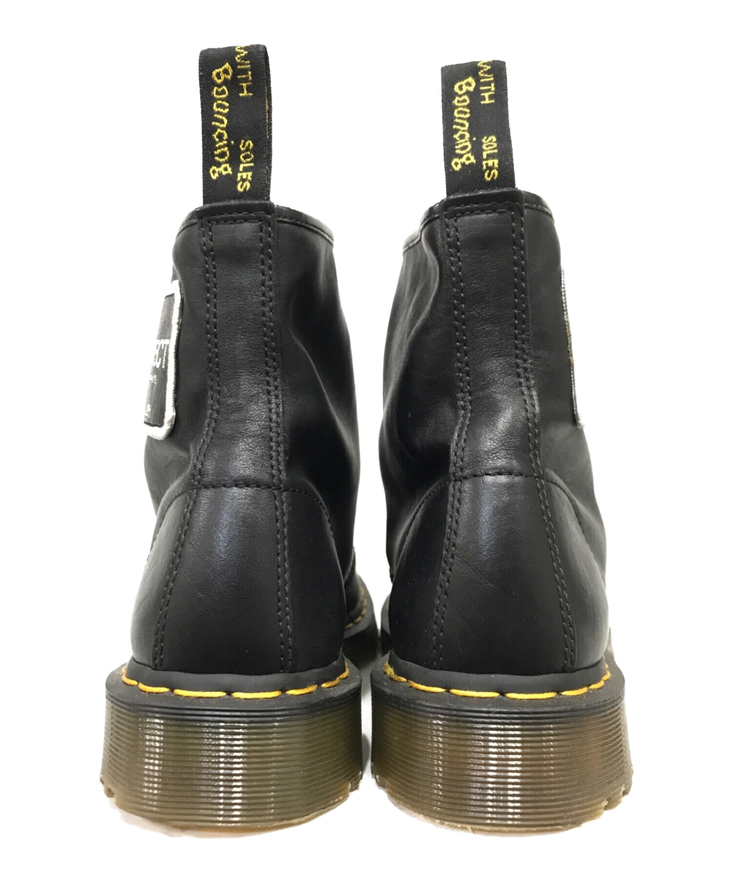 Dr.Martens (ドクターマーチン) RUDE GALLERY (ルードギャラリー) コラボ8ホールブーツ ブラック サイズ:UK8