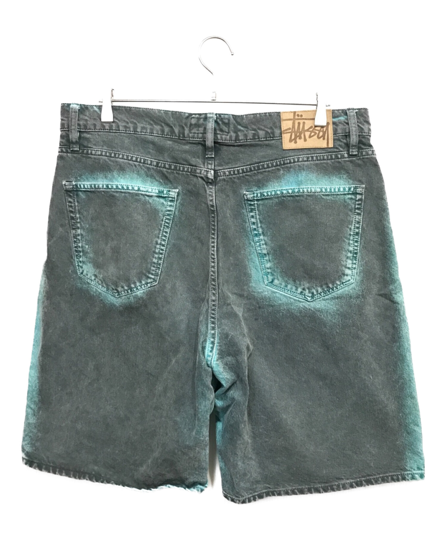 中古・古着通販】stussy (ステューシー) SPRAY DYE BIG OL' SHORTS