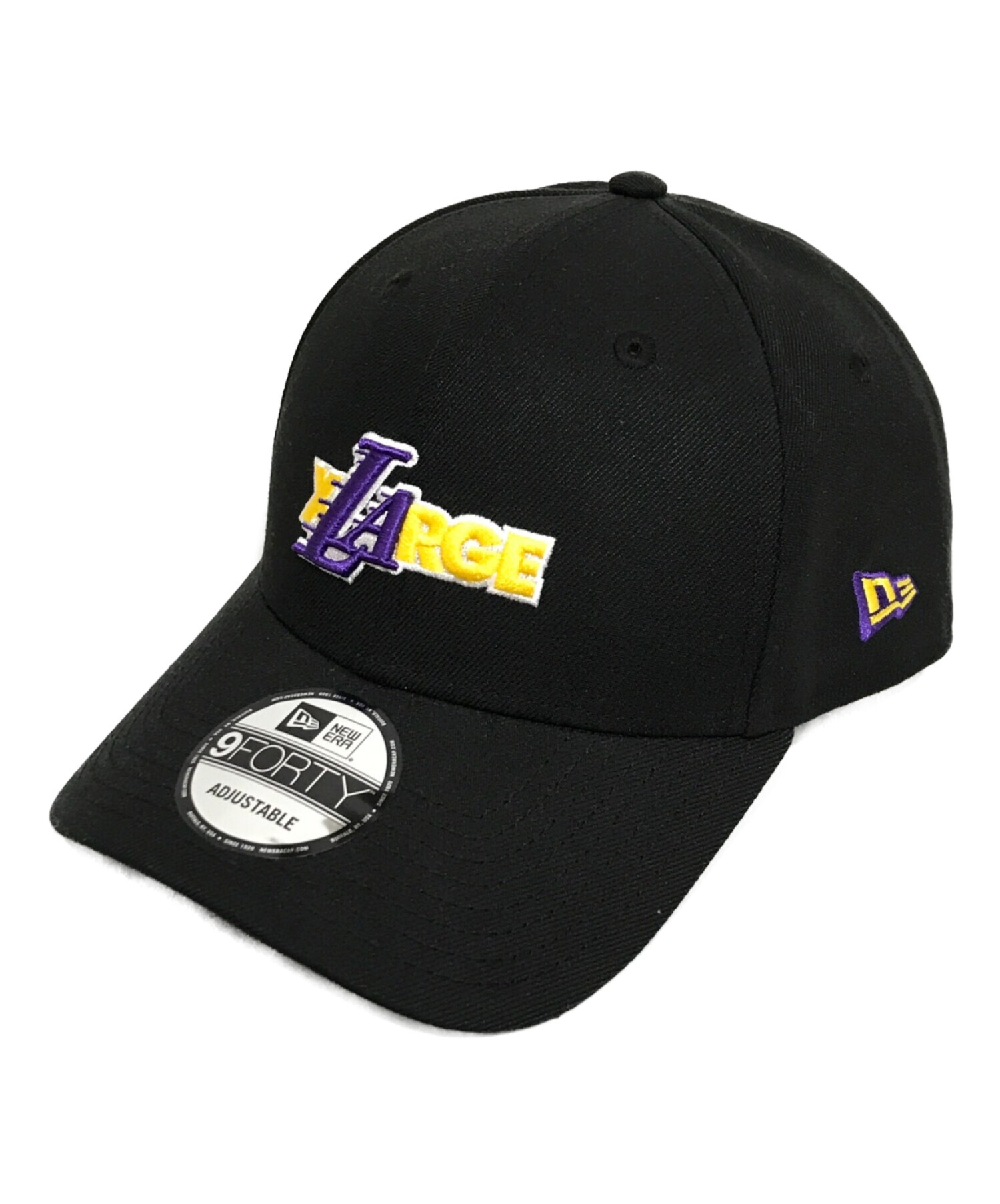 X-LARGE (エクストララージ) NEWERA (ニューエラ) LAKERS (レイカーズ) LAKERS コラボキャップ ブラック