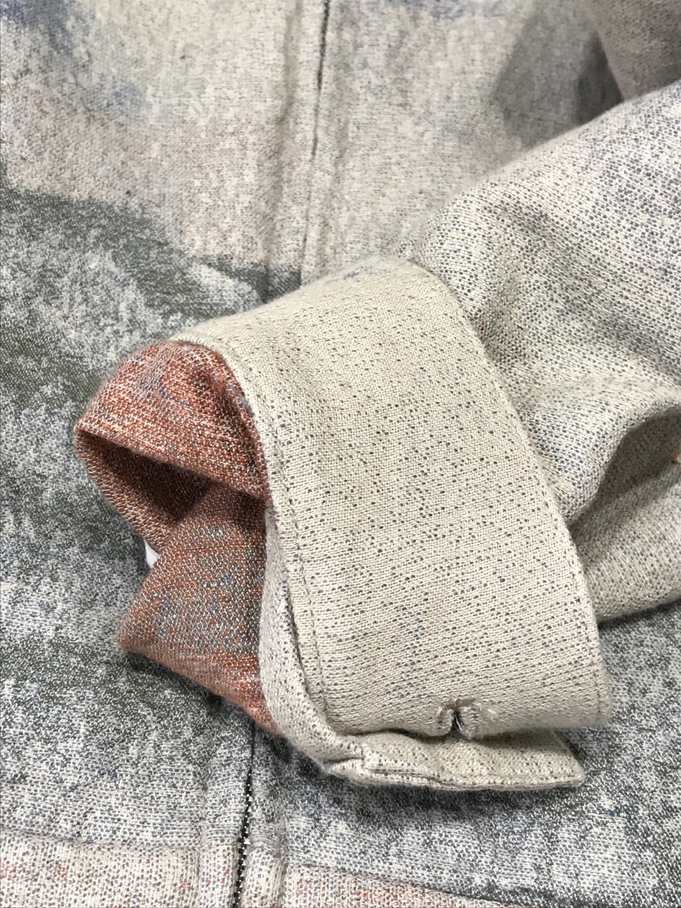 中古・古着通販】YOKE (ヨーク) JACQUARD LOOSED ZIP BLOUSON ジップアップブルゾン ベージュ  サイズ:2｜ブランド・古着通販 トレファク公式【TREFAC FASHION】スマホサイト