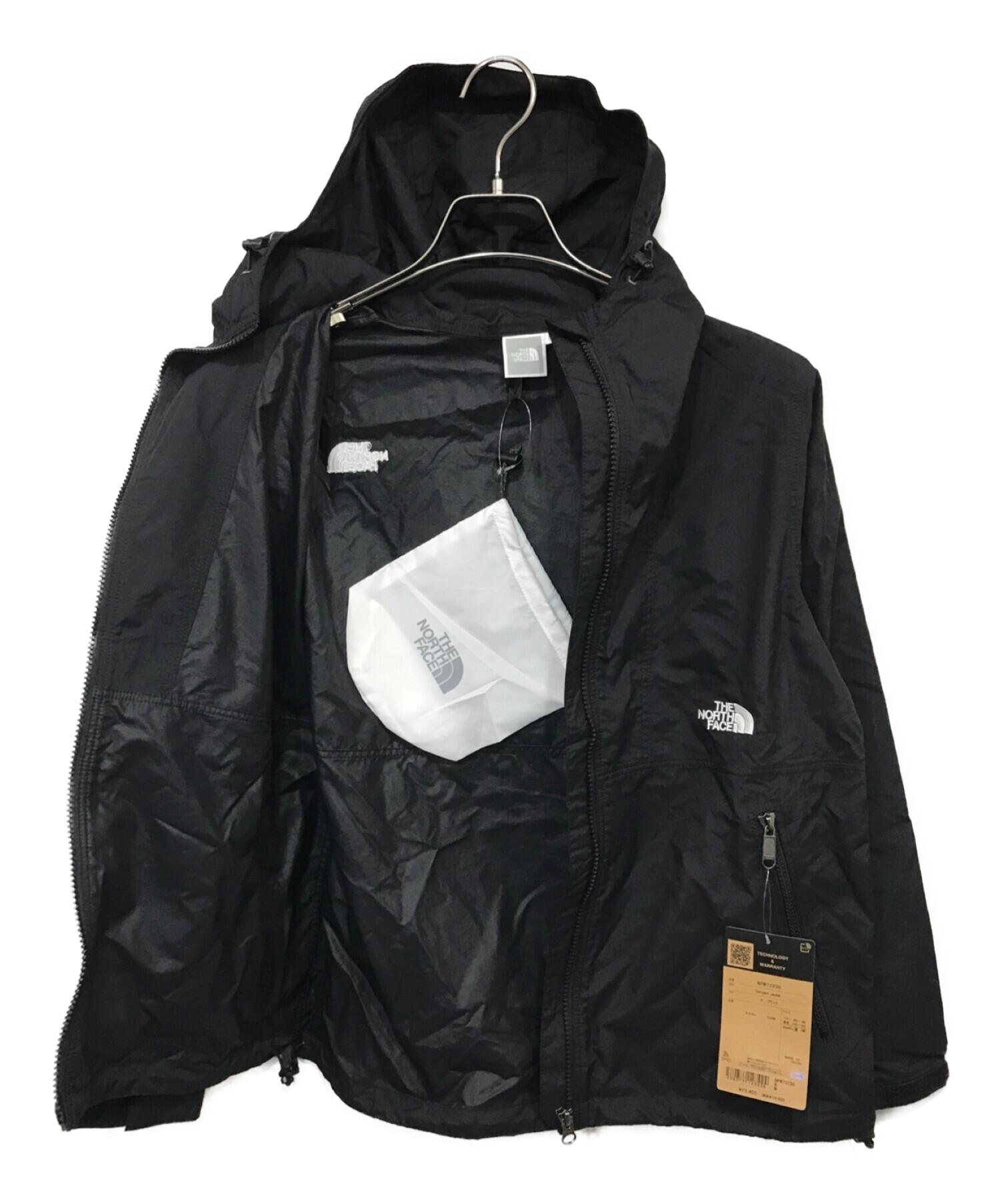 THE NORTH FACE (ザ ノース フェイス) Compact Jacket コンパクトジャケット ブラック サイズ:M