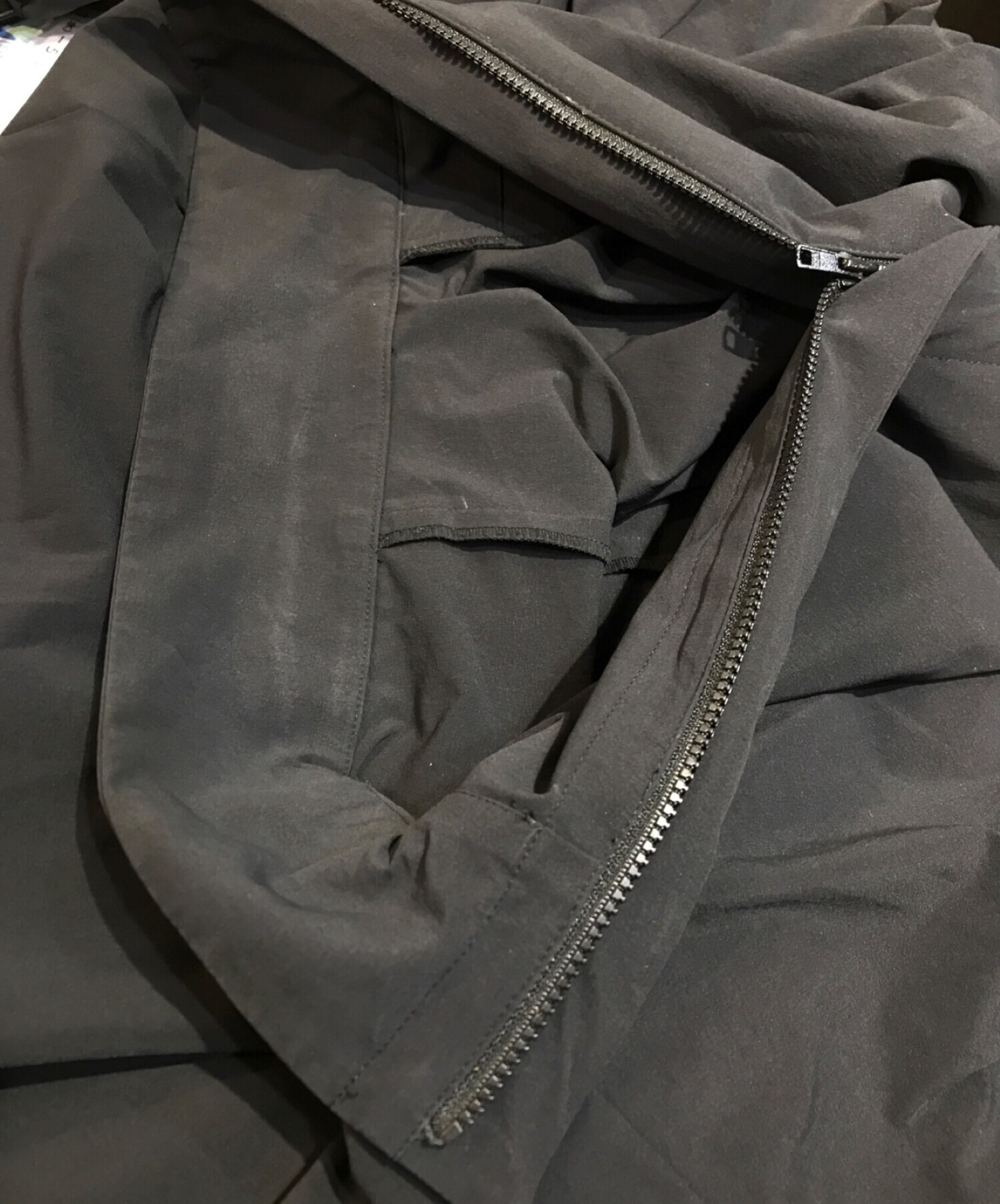 RIM.ARK (リムアーク) Big pocket square jumper ナイロンジャケット ブラック サイズ:FREE
