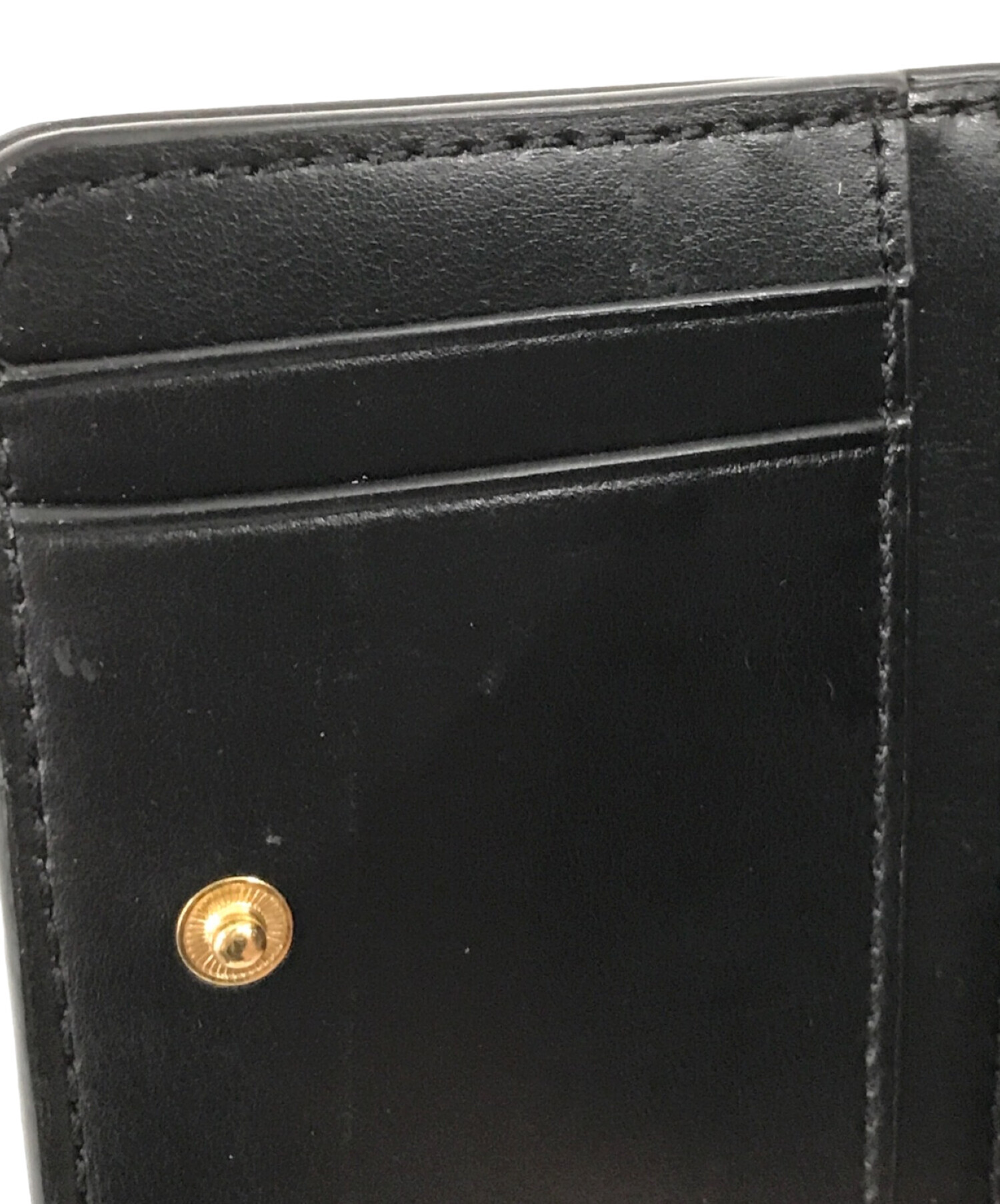 中古・古着通販】MARC JACOBS (マーク ジェイコブス) レザー ザ テクスチャード ボックス ミニ 二つ折り コンパクト財布  グレー｜ブランド・古着通販 トレファク公式【TREFAC FASHION】スマホサイト