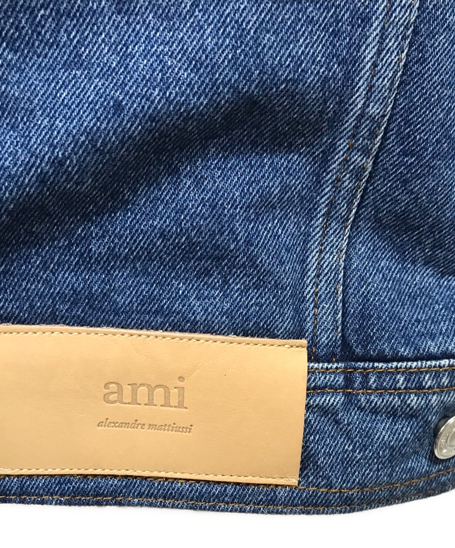 中古・古着通販】AMIPARIS (アミパリス) MEN'S TRUCKER JACKET デニム ...