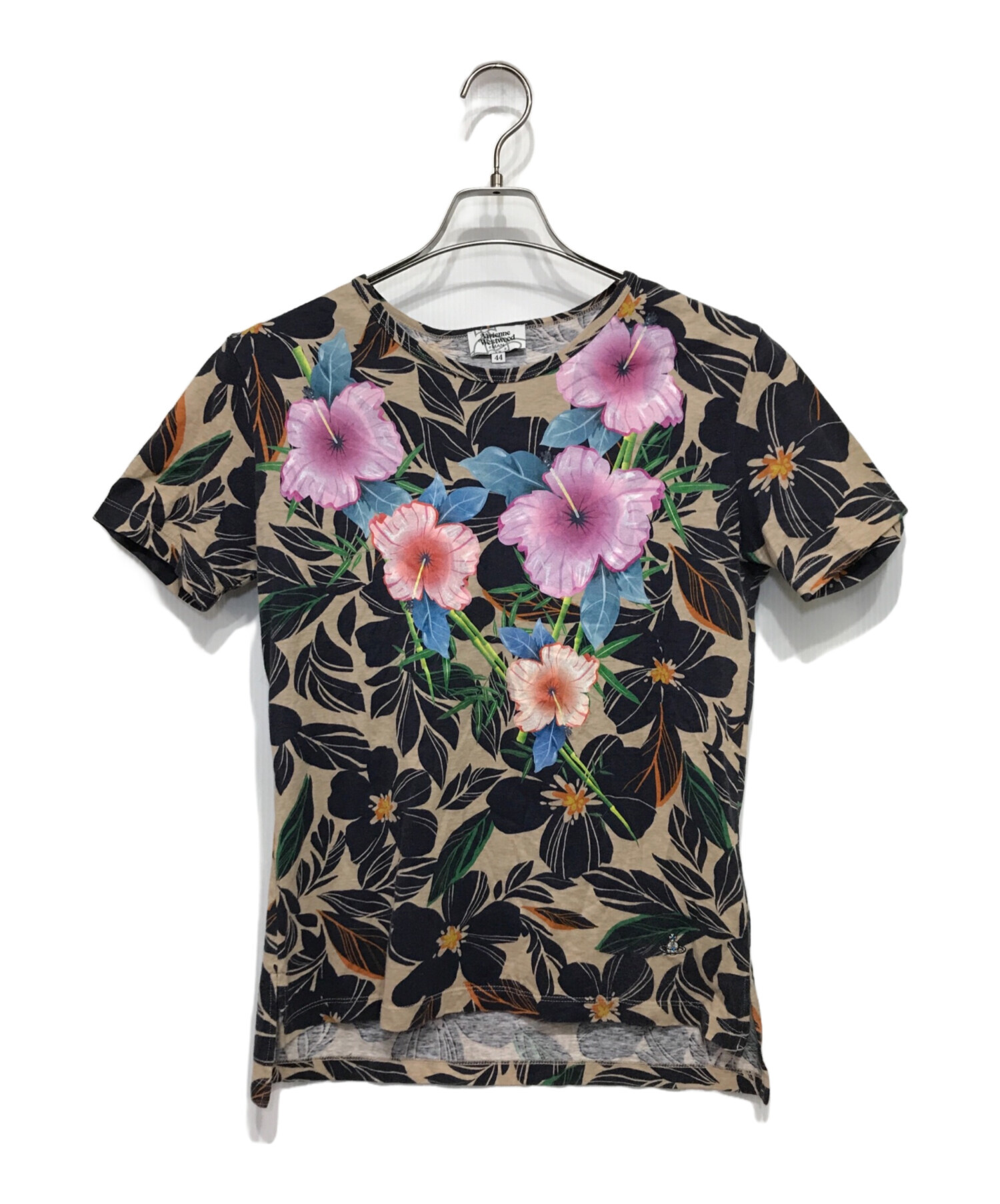 Vivienne Westwood (ヴィヴィアンウエストウッド) 花柄マルチプリントTシャツ マルチカラー サイズ:44