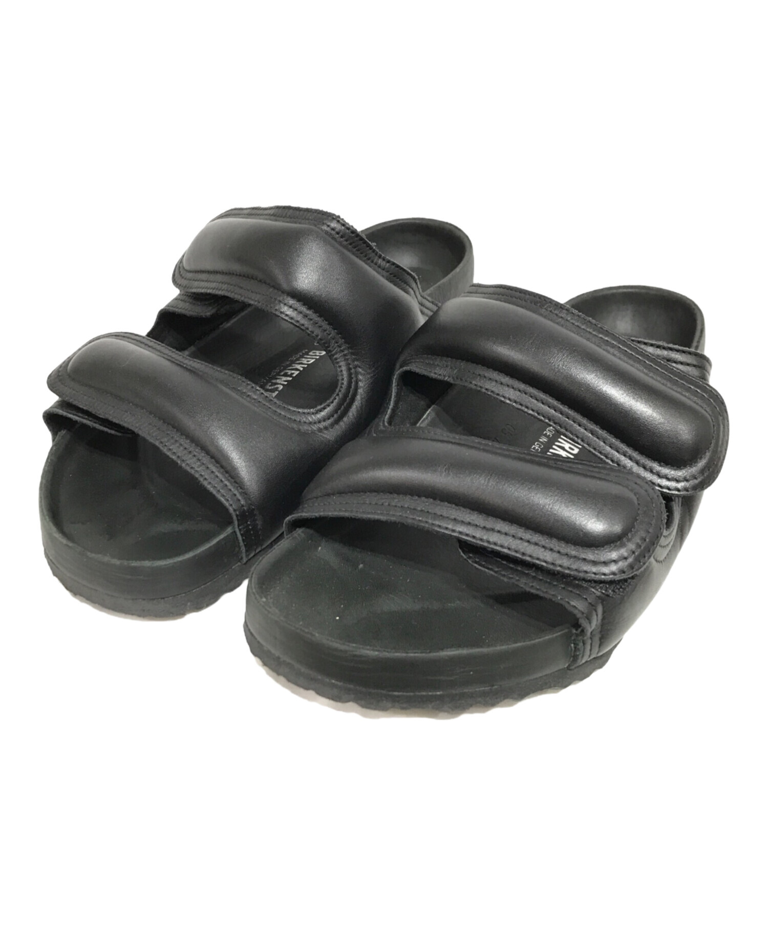 BIRKENSTOCK (ビルケンシュトック) toogood (トゥーグッド) The Beach Comber Leather Sandals  レザーサンダル - Black ブラック サイズ:270