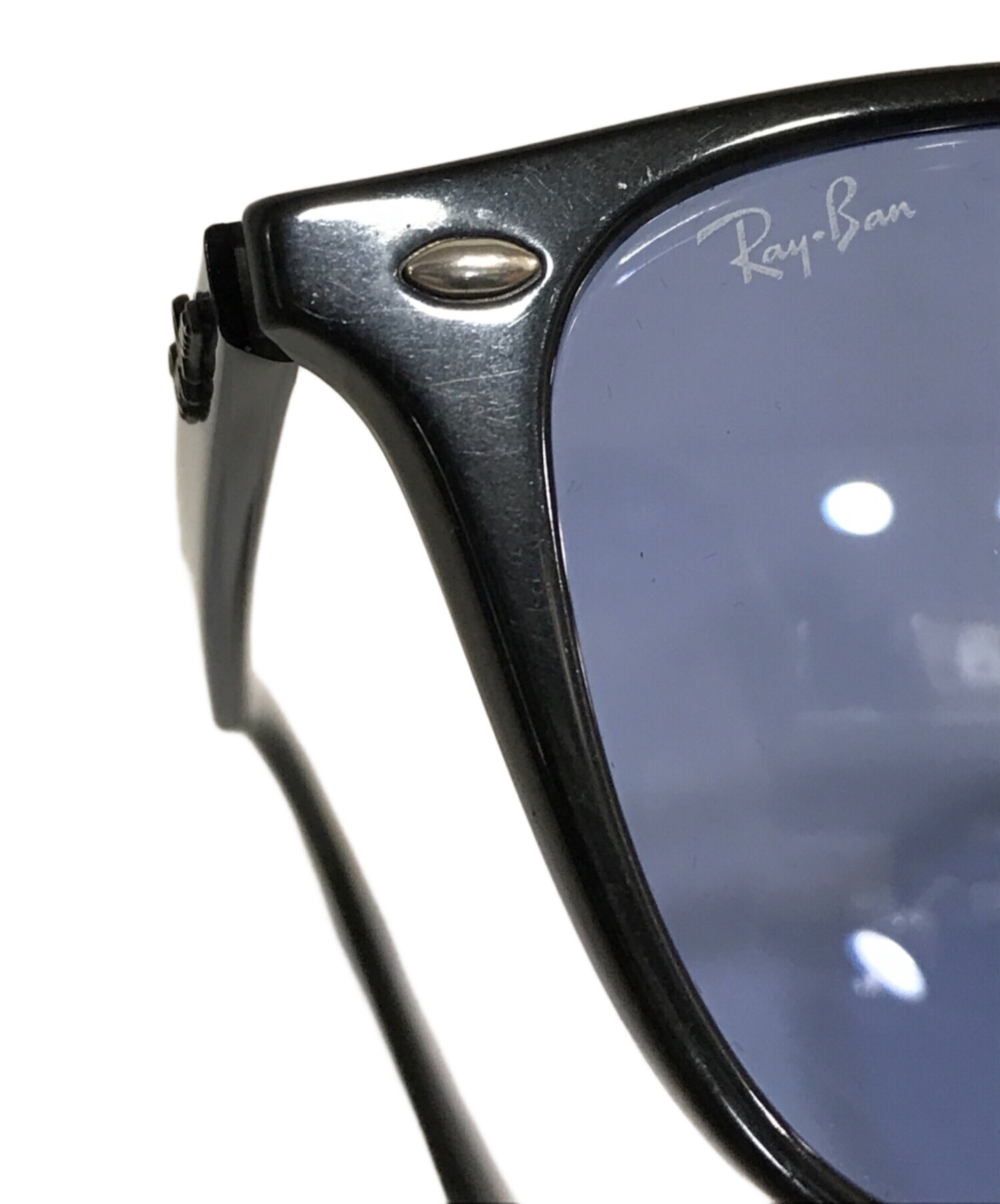 中古・古着通販】RAY-BAN (レイバン) RB4258-F サングラス ブラック×ネイビー サイズ:52□20 120｜ブランド・古着通販  トレファク公式【TREFAC FASHION】スマホサイト