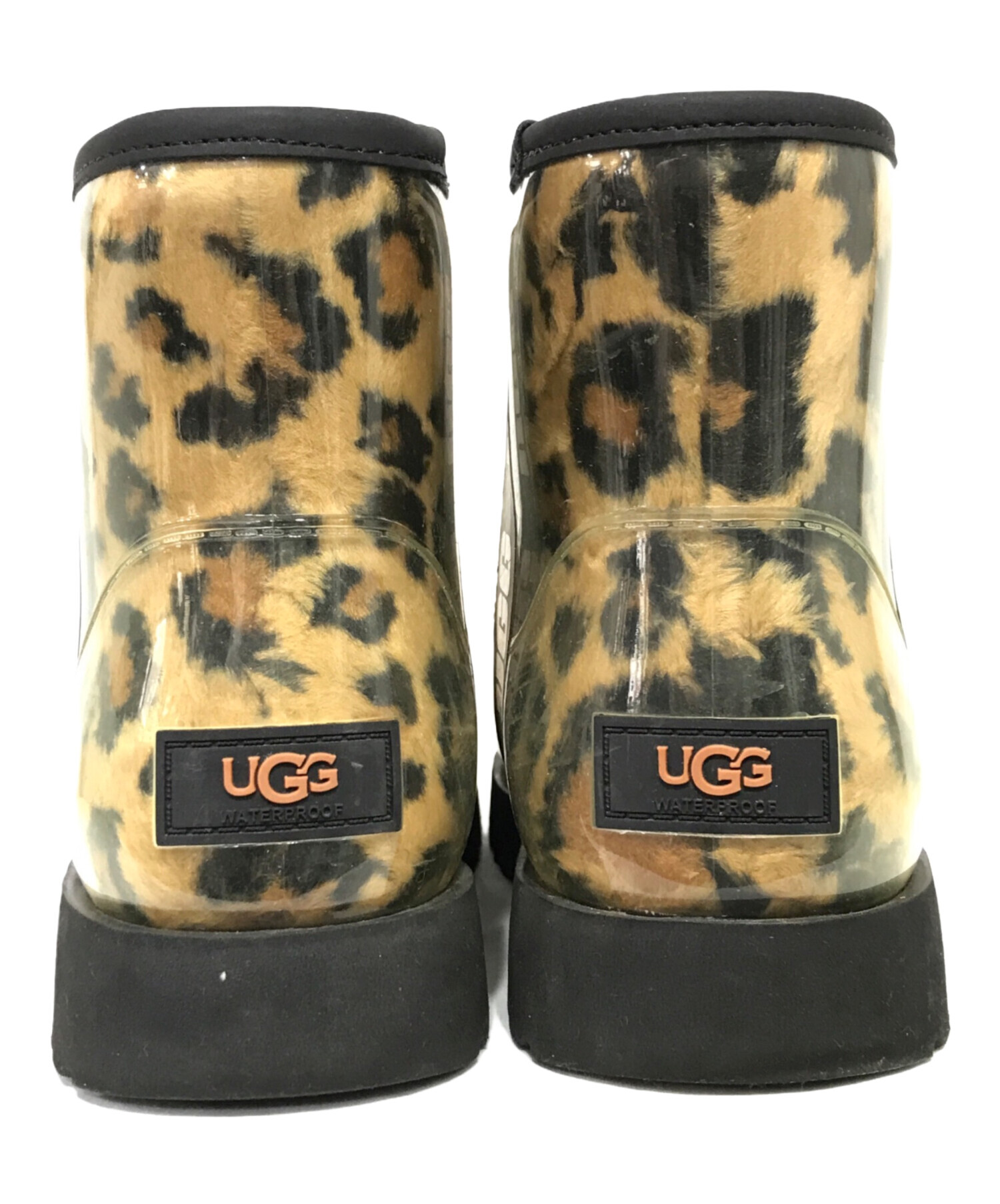 中古・古着通販】UGG (アグ) クラシック クリア ミニ パンサー ショートブーツ ブラック×ベージュ サイズ:24｜ブランド・古着通販  トレファク公式【TREFAC FASHION】スマホサイト