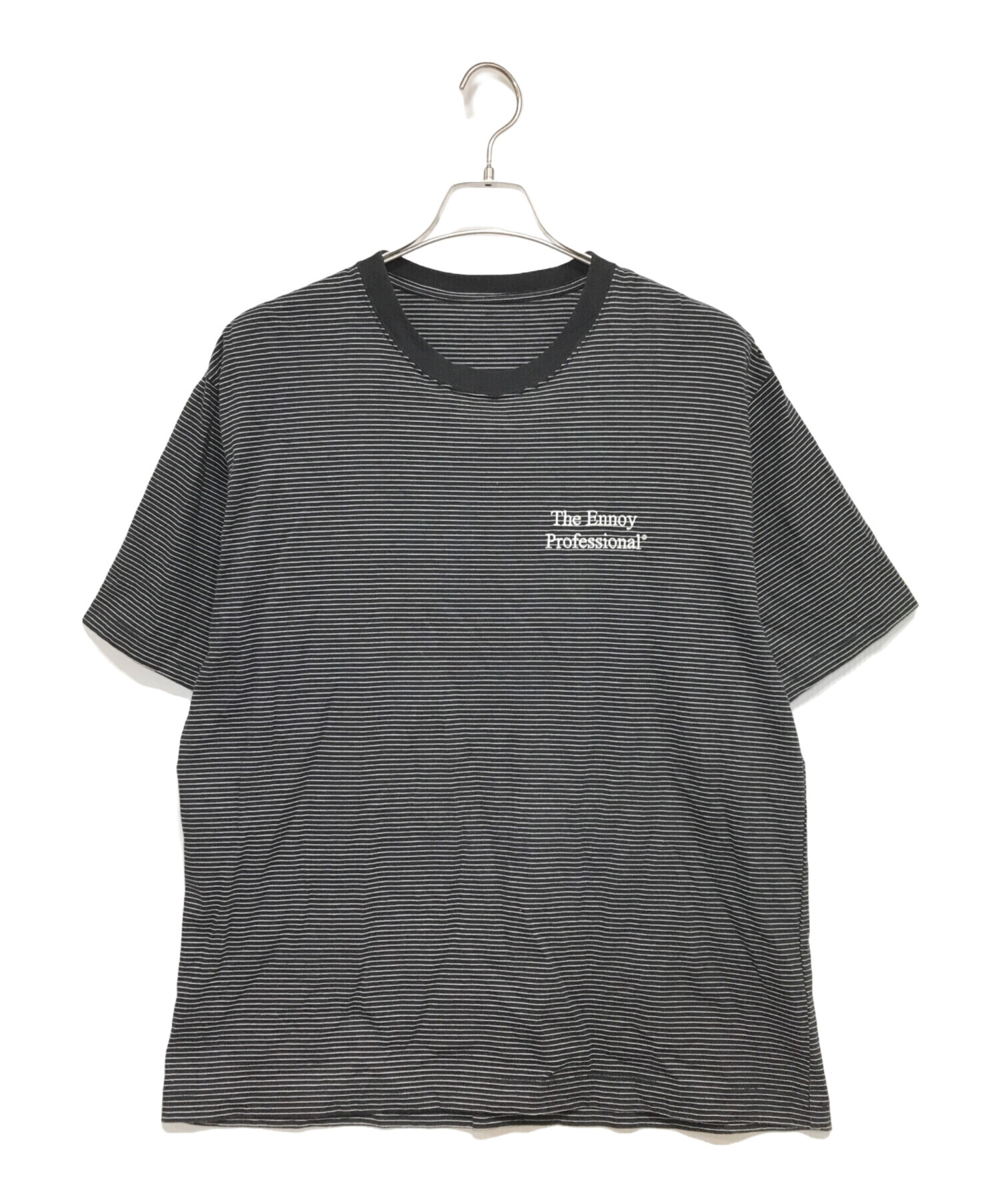 ENNOY (エンノイ) S／S Border T-Shirts 22SS ブラック サイズ:M