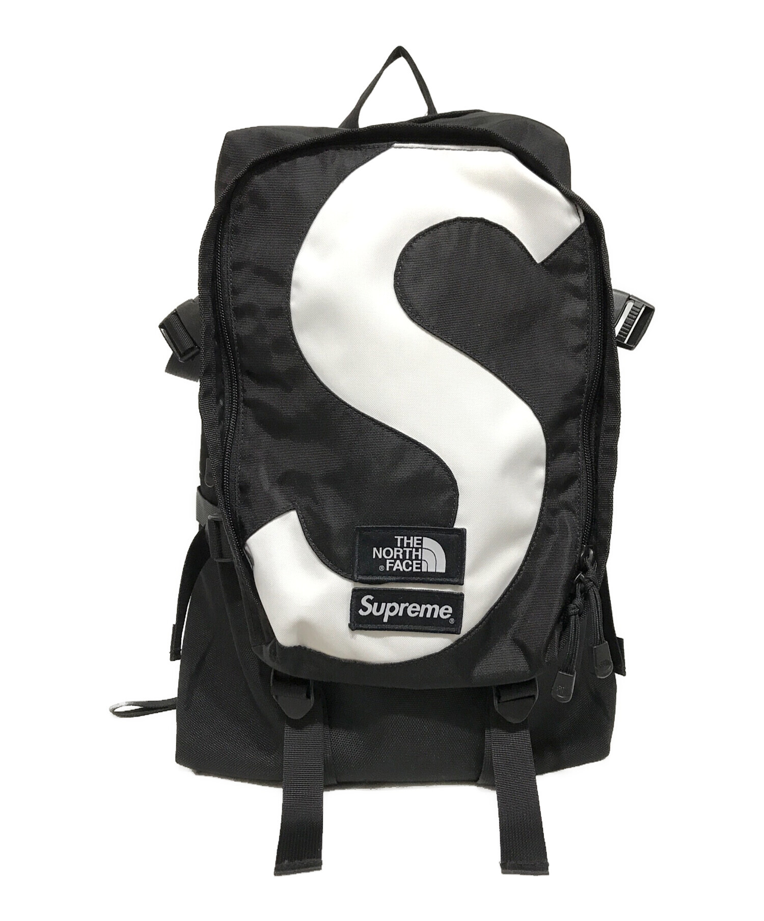 中古・古着通販】THE NORTH FACE (ザ ノース フェイス) SUPREME (シュプリーム) S Logo Expedition  Backpack コラボバックパック ブラック｜ブランド・古着通販 トレファク公式【TREFAC FASHION】スマホサイト