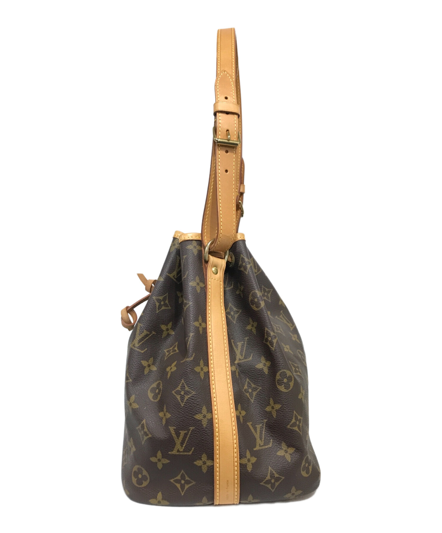 LOUIS VUITTON (ルイ ヴィトン) M42226 モノグラム プチノエ ショルダーバッグ ブラウン