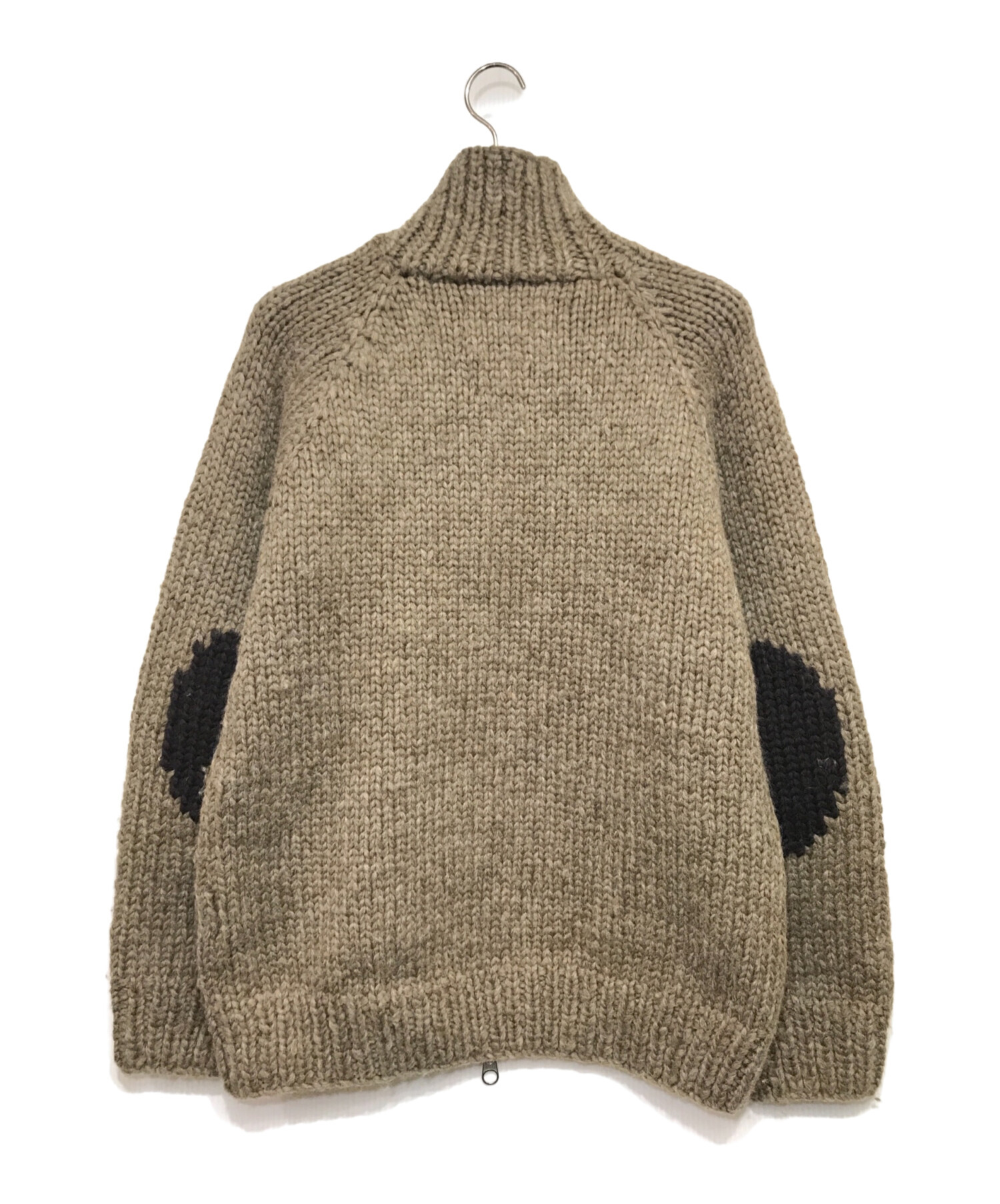 d'Ancap (アンカップ) KANATA (カナタ) Drivers Cowichan Sweater ドライバーズカウチンセーター ブラウン  サイズ:42