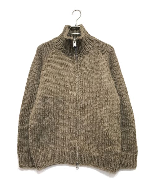 【中古・古着通販】d'Ancap (アンカップ) KANATA (カナタ) Drivers Cowichan Sweater  ドライバーズカウチンセーター ブラウン サイズ:42｜ブランド・古着通販 トレファク公式【TREFAC FASHION】スマホサイト