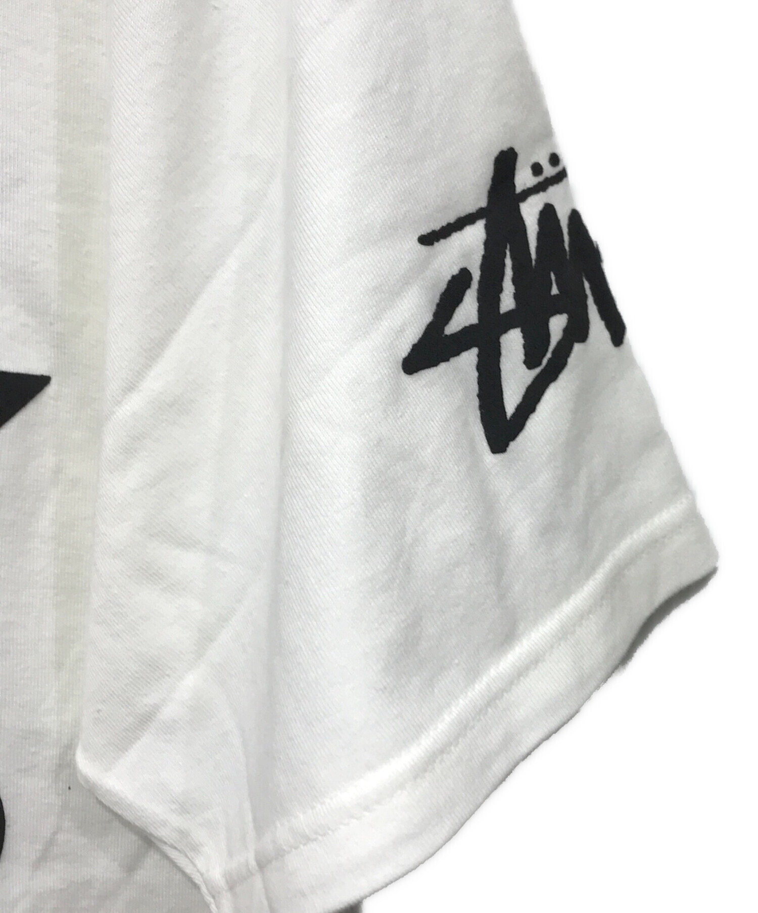 中古・古着通販】stussy (ステューシー) CPFM (カクタスプラント フリーマーケット) コラボプリントTシャツ ホワイト  サイズ:L｜ブランド・古着通販 トレファク公式【TREFAC FASHION】スマホサイト