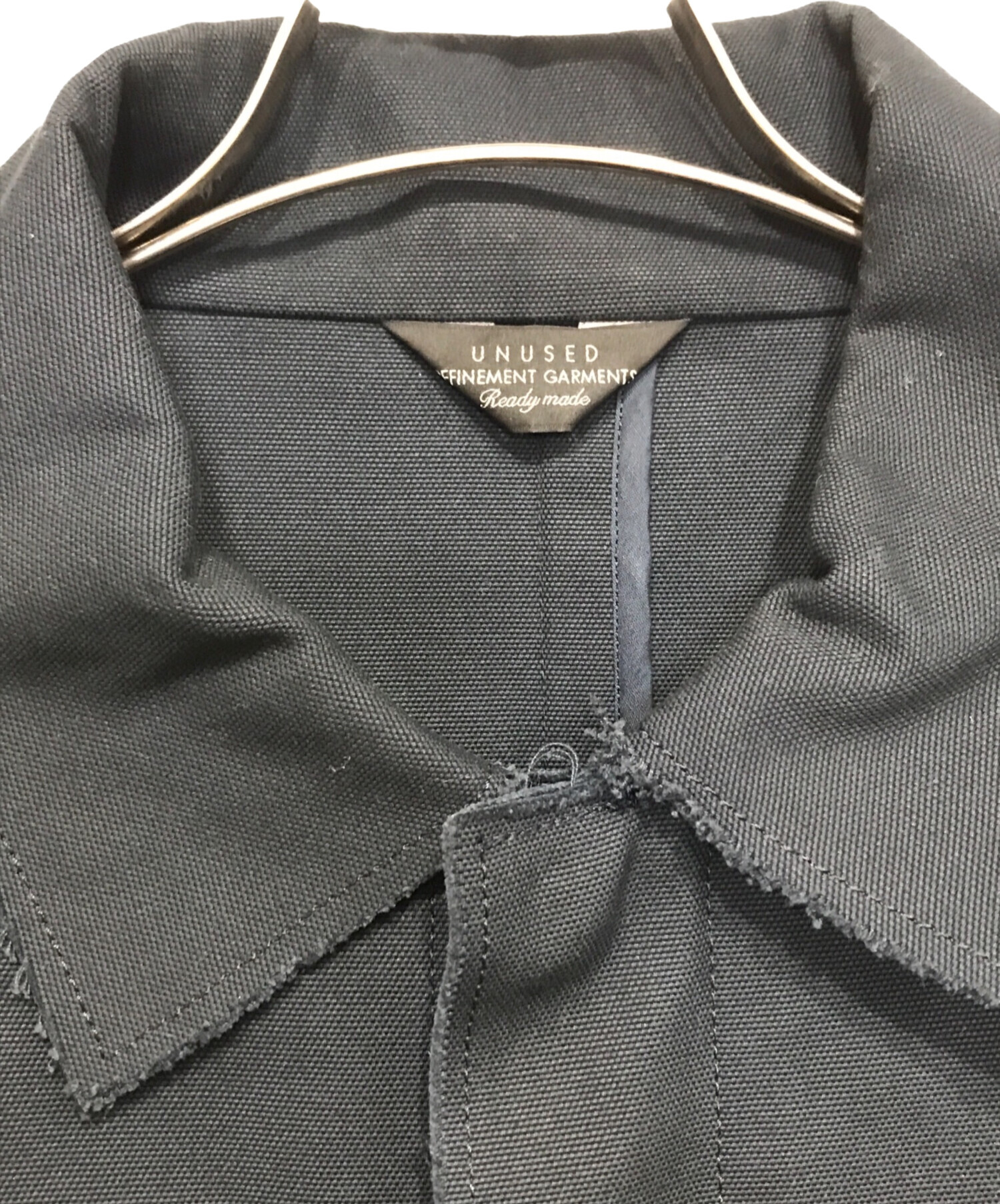 中古・古着通販】UNUSED (アンユーズド) CUT OFF DUCK COAT カットオフダックコート ダークネイビー  サイズ:2｜ブランド・古着通販 トレファク公式【TREFAC FASHION】スマホサイト