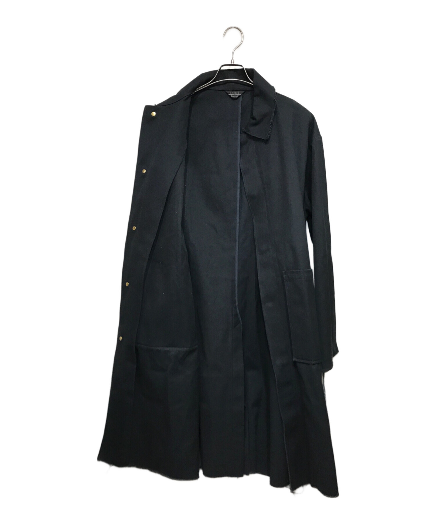 中古・古着通販】UNUSED (アンユーズド) CUT OFF DUCK COAT カットオフダックコート ダークネイビー  サイズ:2｜ブランド・古着通販 トレファク公式【TREFAC FASHION】スマホサイト