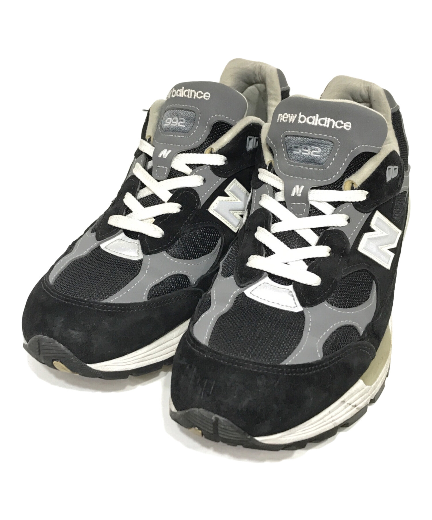 中古・古着通販】NEW BALANCE (ニューバランス) M992EB USA製 ローカットスニーカー ブラック  サイズ:28.5｜ブランド・古着通販 トレファク公式【TREFAC FASHION】スマホサイト