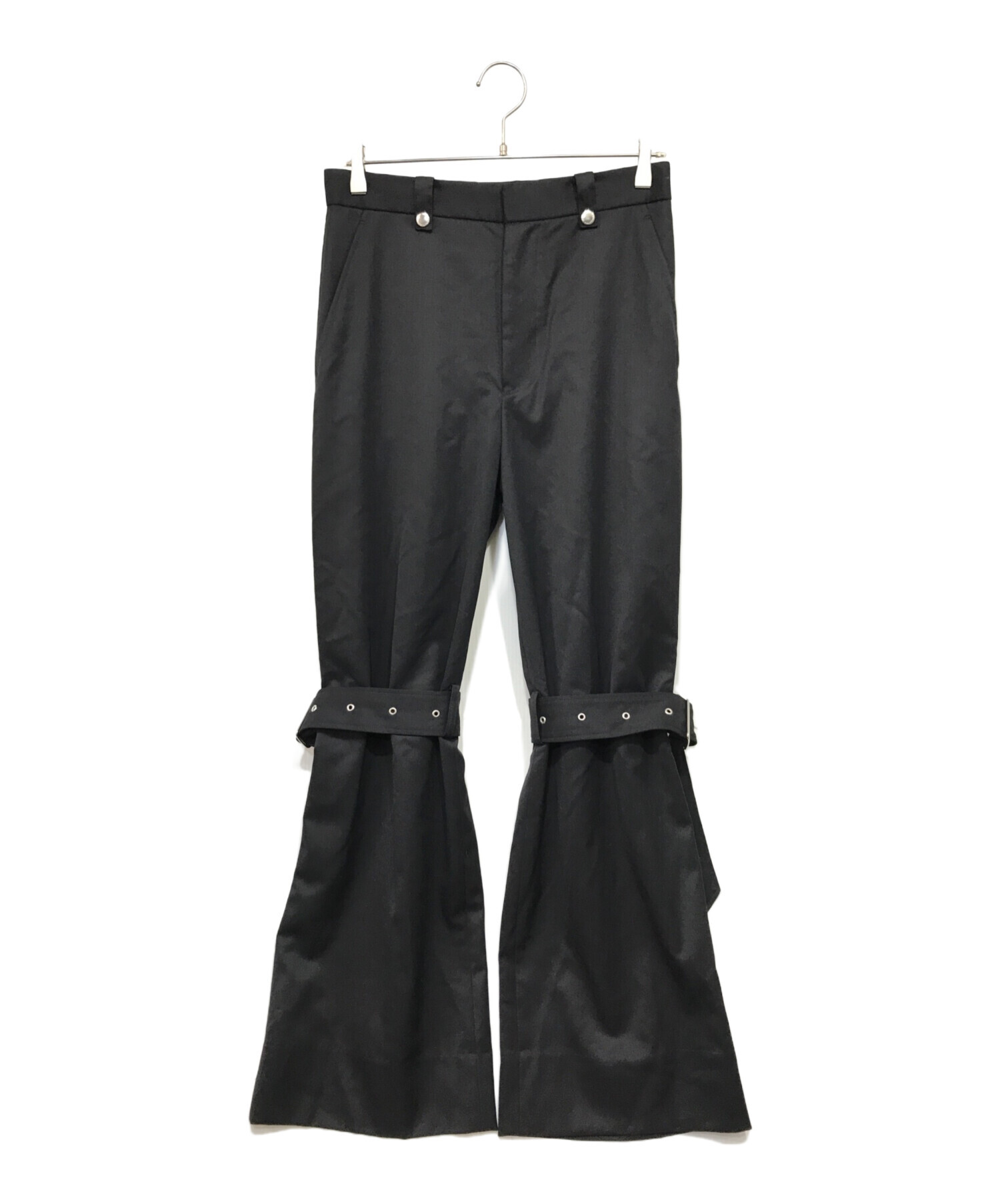 中古・古着通販】JOHN LAWRENCE SULLIVAN (ジョン ローレンス サリバン) Wool gabardine bondage  trousers ウールギャバボンテージパンツ ブラック サイズ:44｜ブランド・古着通販 トレファク公式【TREFAC FASHION】スマホサイト