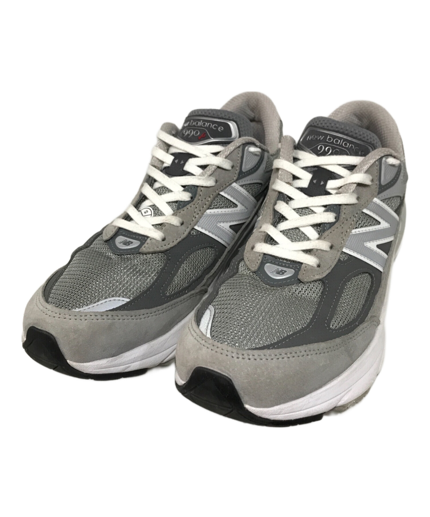 NEW BALANCE (ニューバランス) ローカットスニーカー グレー サイズ:27.5