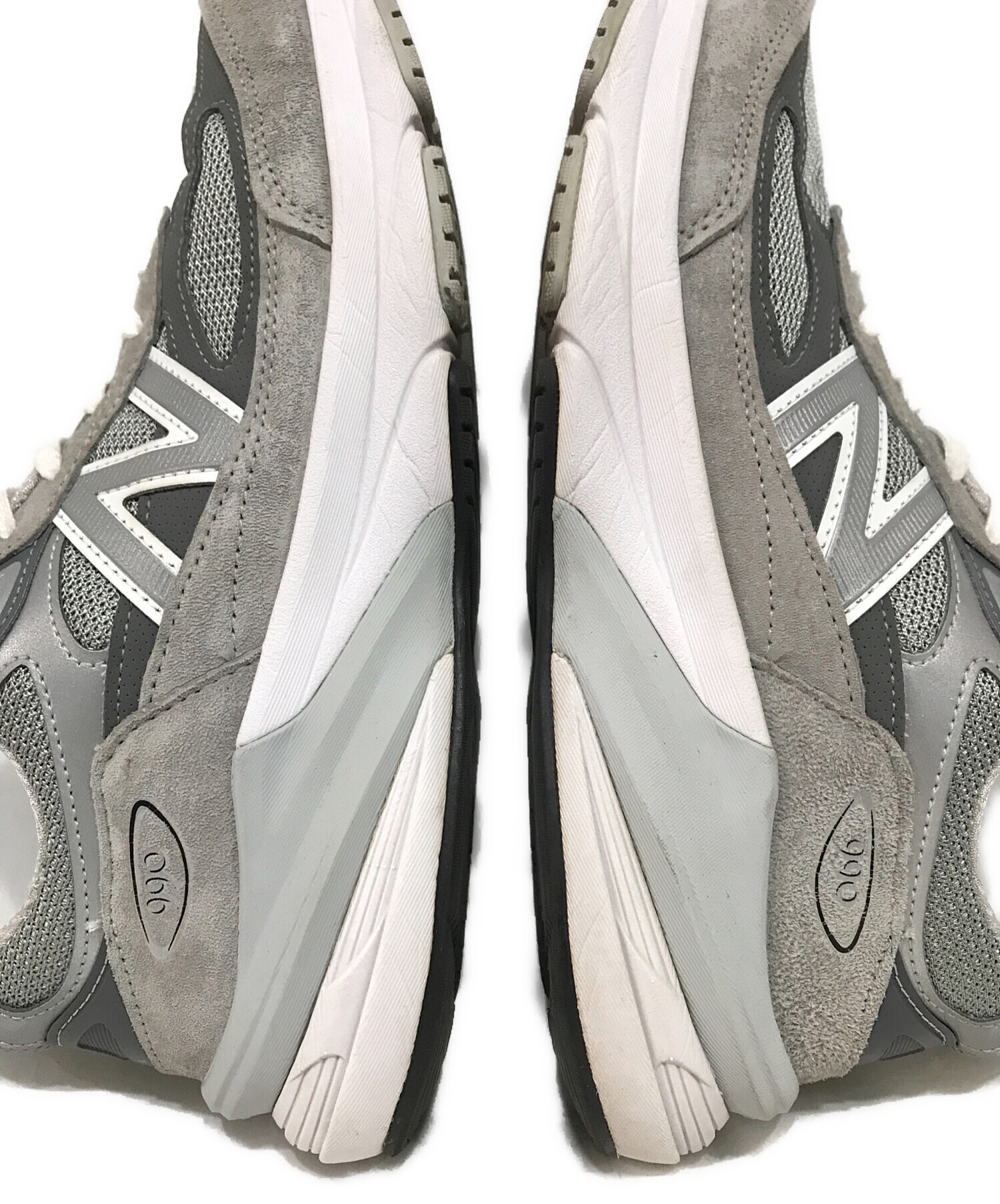 NEW BALANCE (ニューバランス) ローカットスニーカー グレー サイズ:27.5