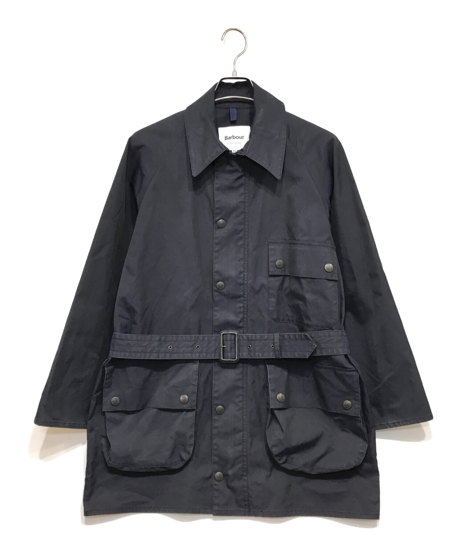 Barbour (バブアー) OS SOLWAY ZIPPER CHAMBRAY ネイビー サイズ:36