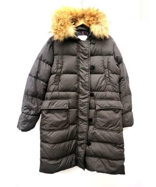 中古・古着通販】MONCLER (モンクレール) ダウンコート カーキ サイズ ...