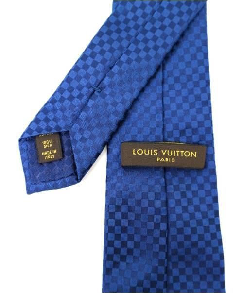 中古・古着通販】LOUIS VUITTON (ルイヴィトン) ネクタイ ブルー