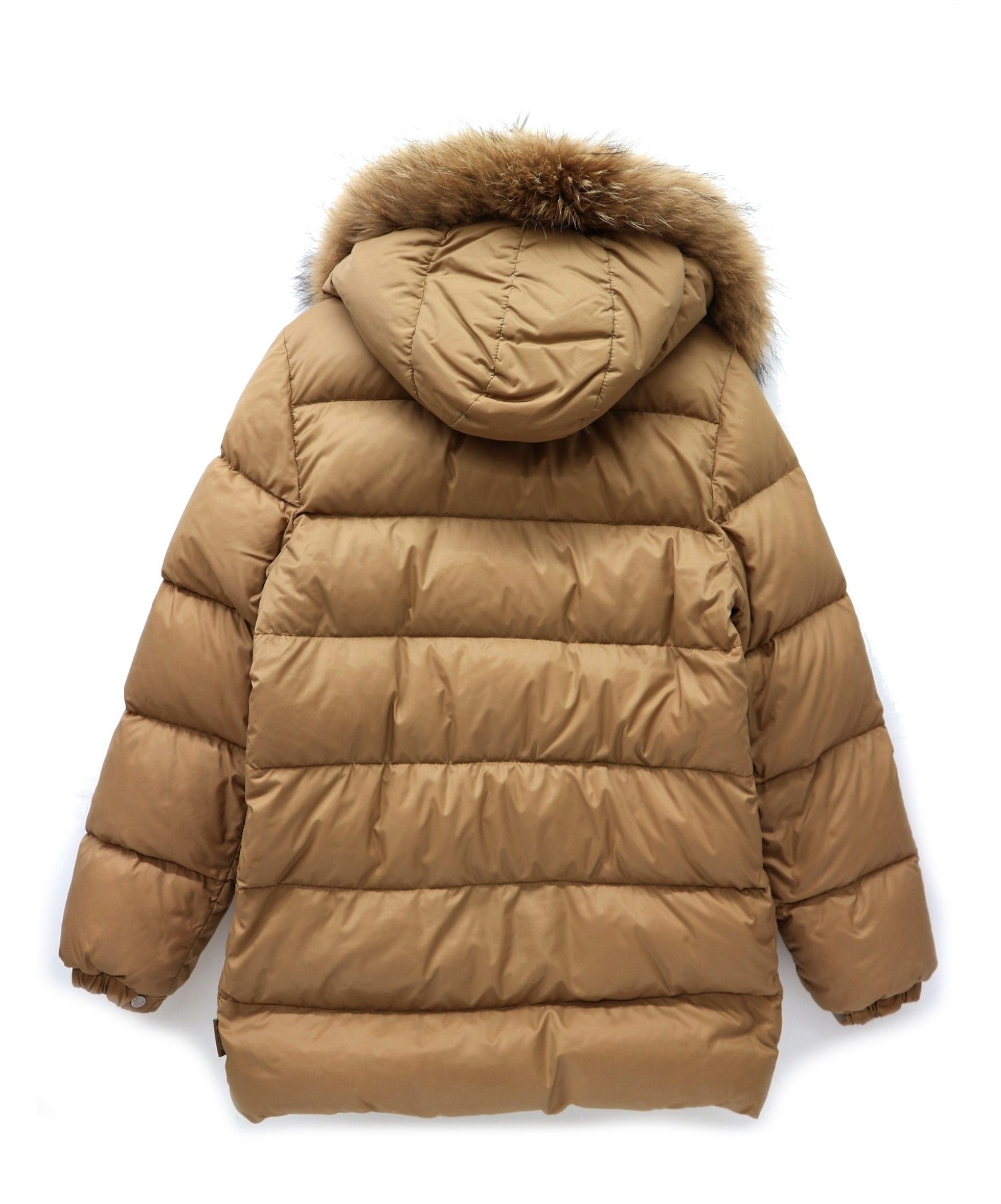 中古・古着通販】MONCLER (モンクレール) ファー付きダウンジャケット