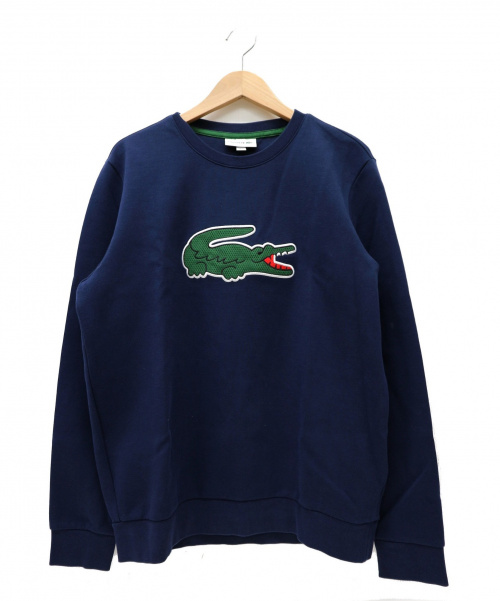 中古・古着通販】LACOSTE (ラコステ) デカワニスウェット ネイビー