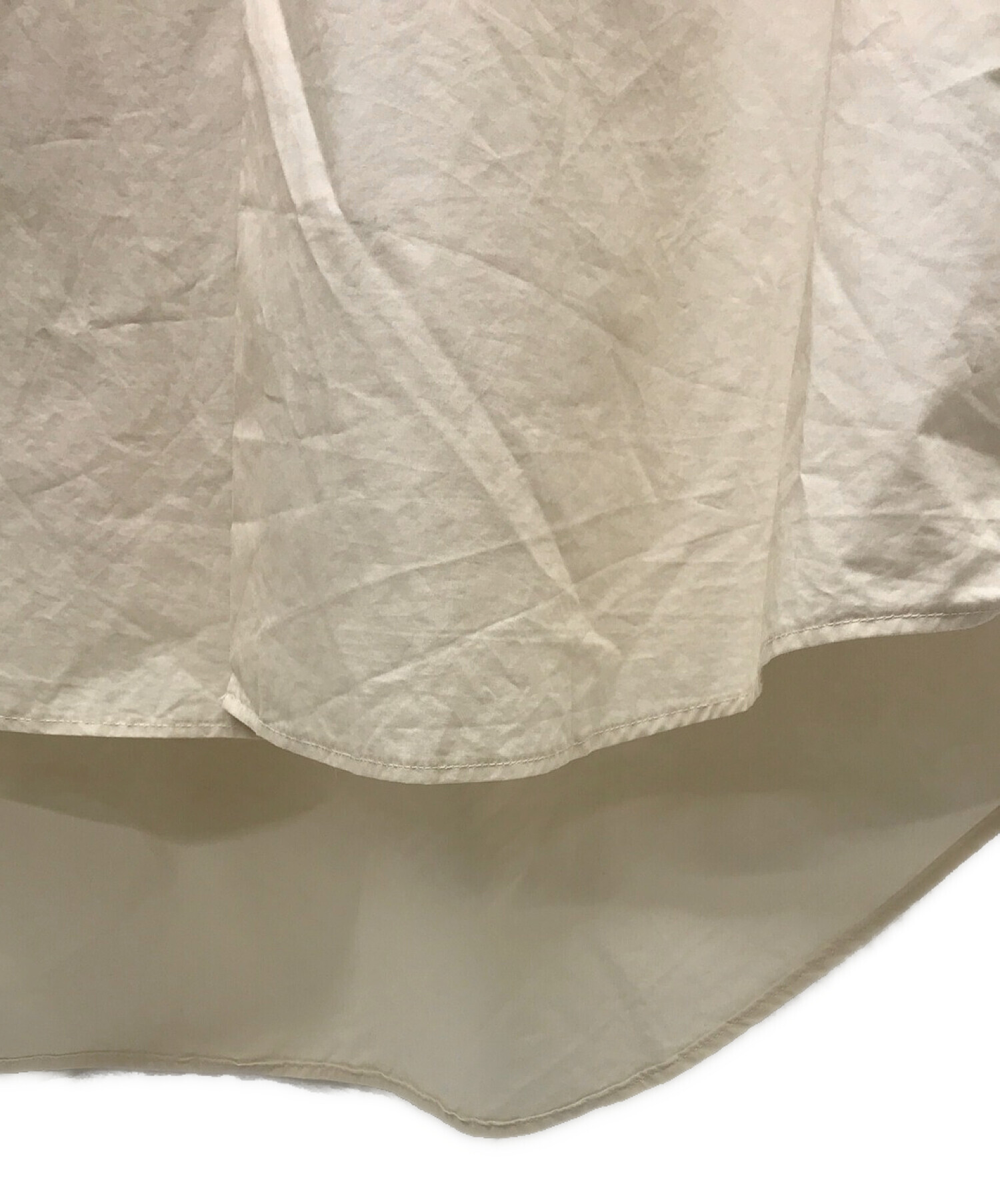 中古・古着通販】ATHA (アタ) SUVIN COTTON LONG SHIRTS アイボリー