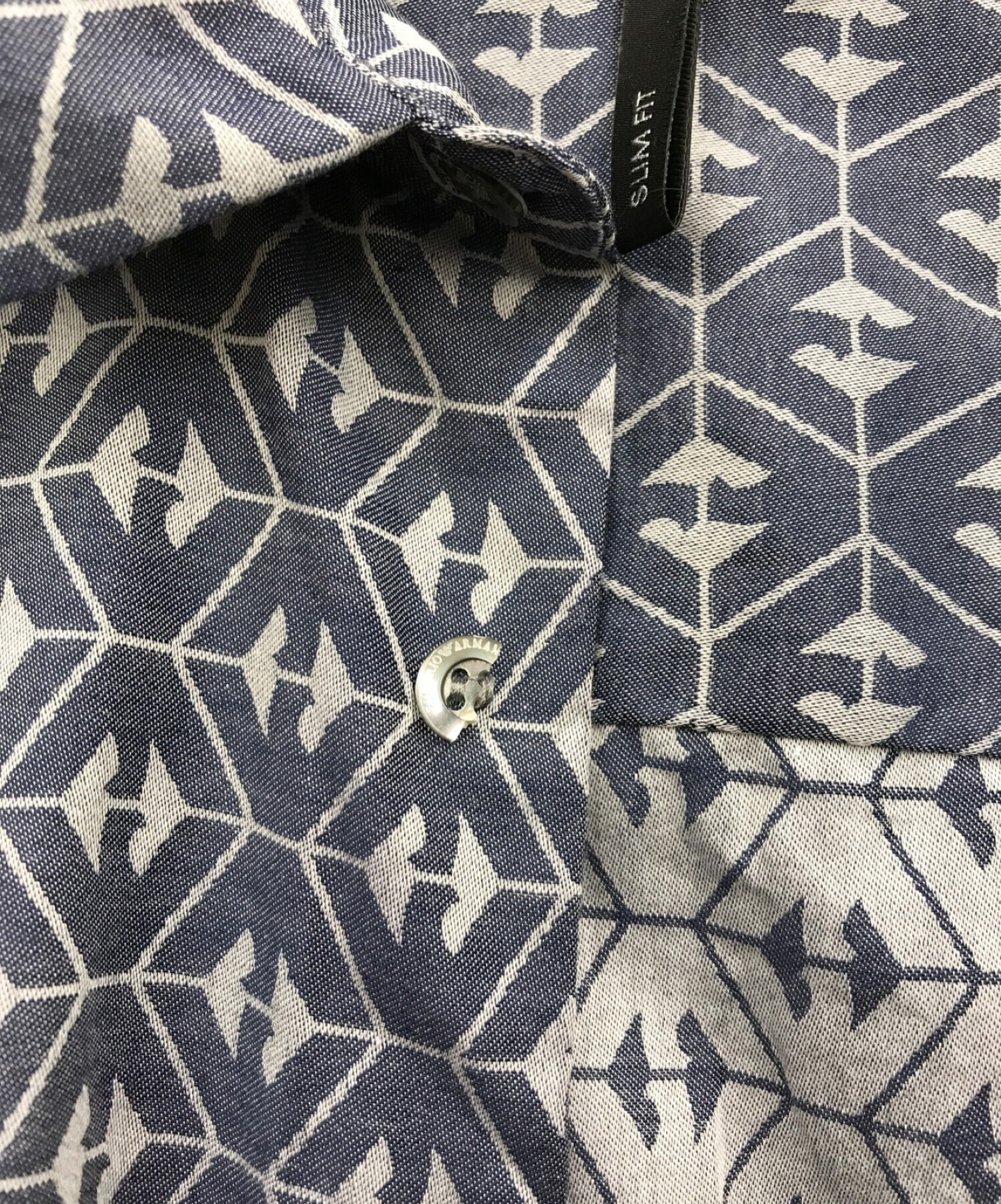 中古・古着通販】EMPORIO ARMANI (エンポリオアルマーニ) 総柄シャツ