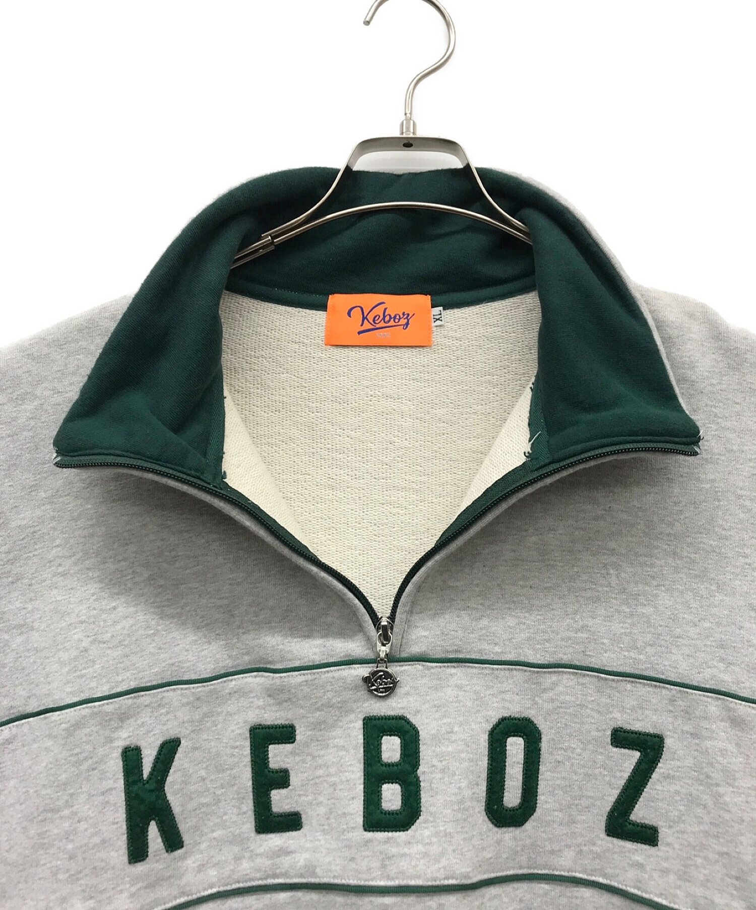 ファッションの通販 KEBOZ×NICKGEAR SWEAT HALF ZIP - トップス