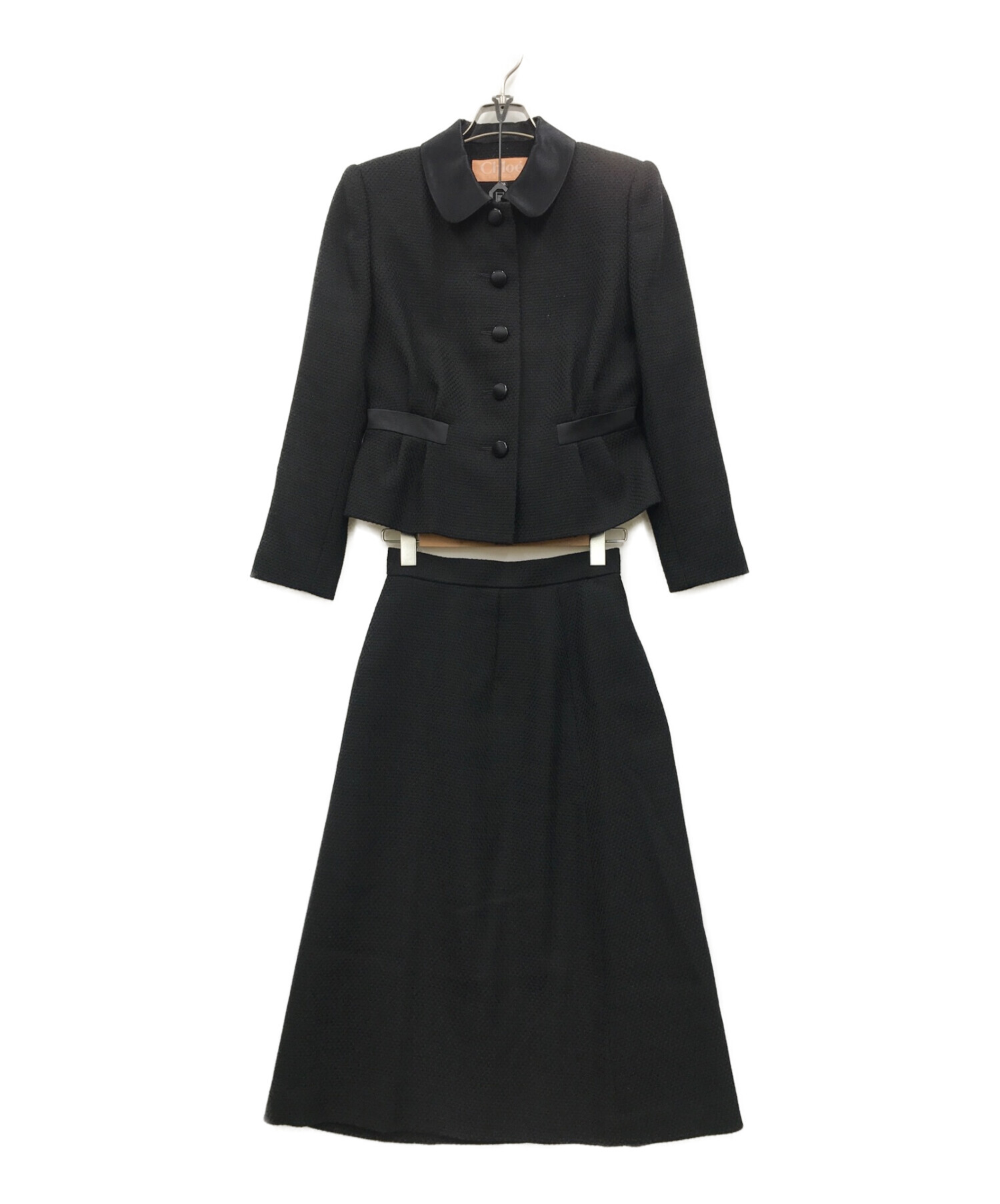 Chloe formal (クロエ フォーマル) スカートスーツ ブラック サイズ:9AR