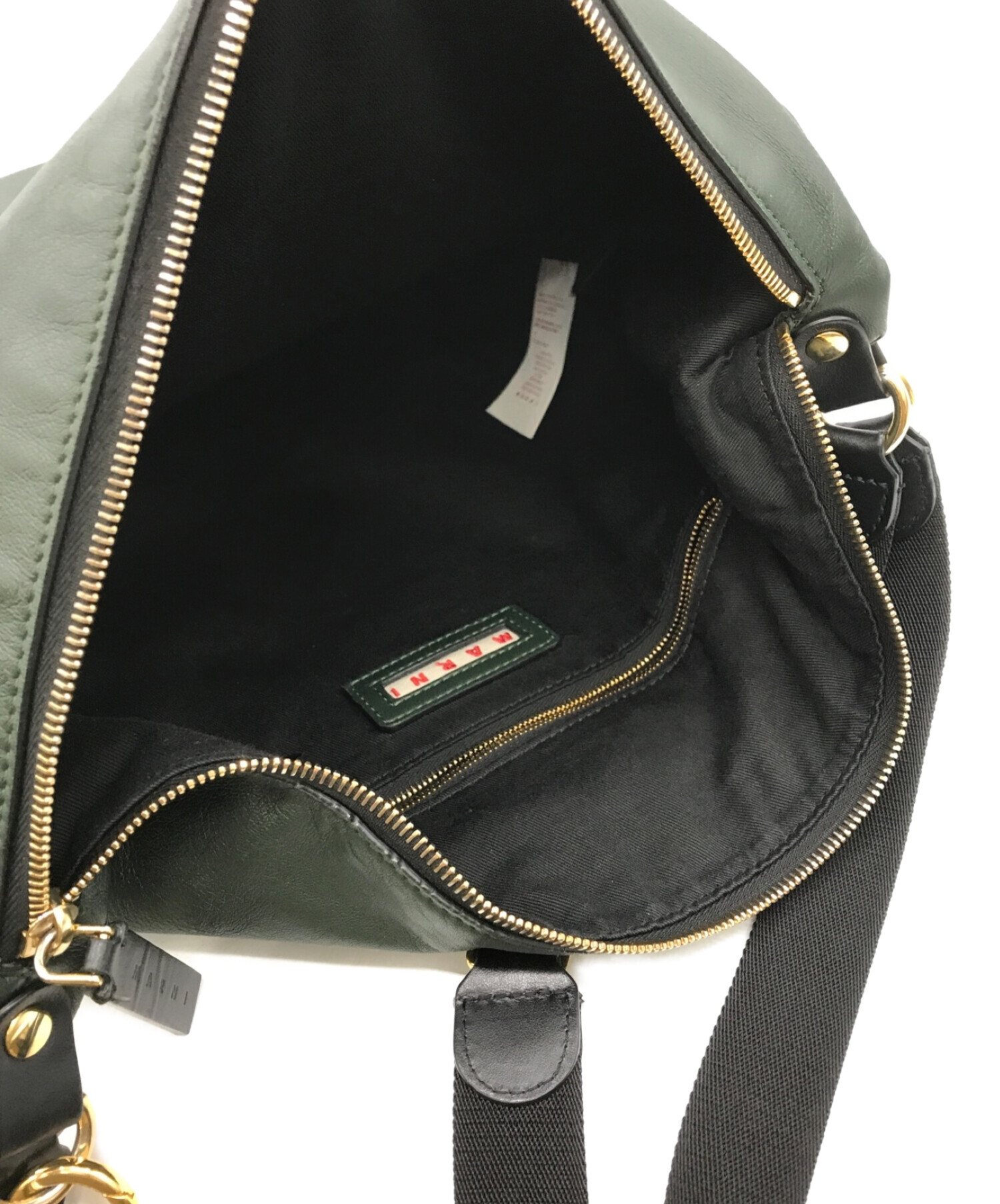 中古・古着通販】MARNI (マルニ) 3wayレザーバッグ グリーン｜ブランド