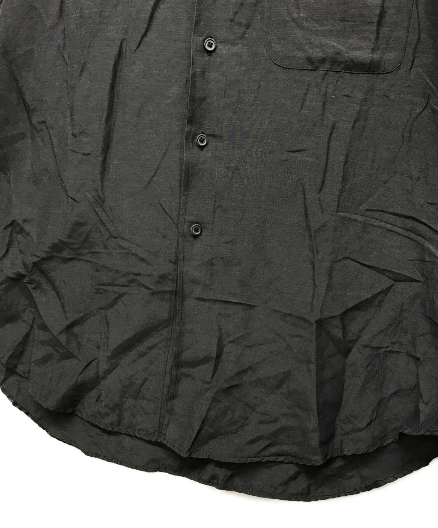 KAPTAIN SUNSHINE (キャプテンサンシャイン) Regular Collar S/S Shirt ブラック サイズ:36