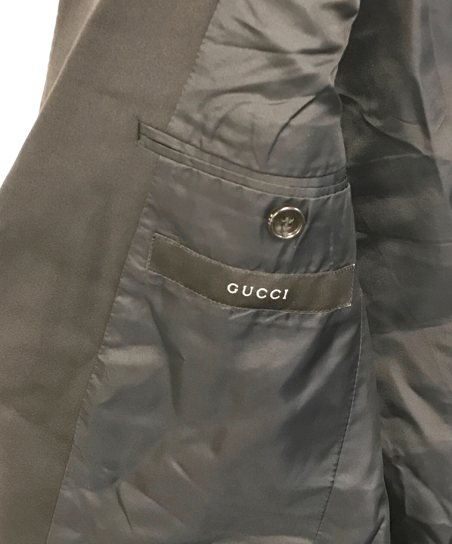 GUCCI (グッチ) セットアップスーツ ブラック サイズ:46