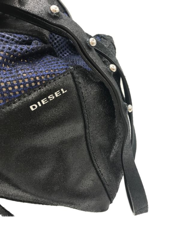 中古・古着通販】DIESEL (ディーゼル) メッシュ巾着ショルダーバッグ